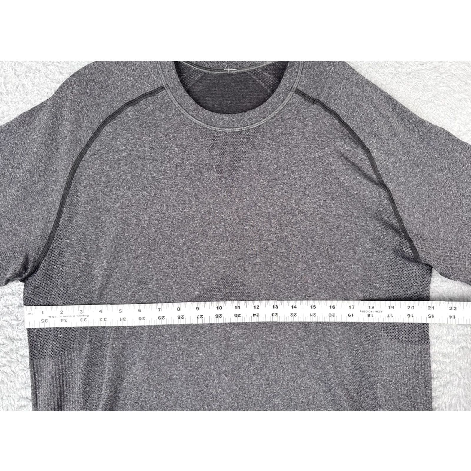 Lululemon Lululemon Metal Vent Tech Shirt Men XL Gray Long Sleeve Crew Neck Performance Athletic Training Running Yoga Baseball? Size US XL / EU 56 / 4 - 6 Thumbnail