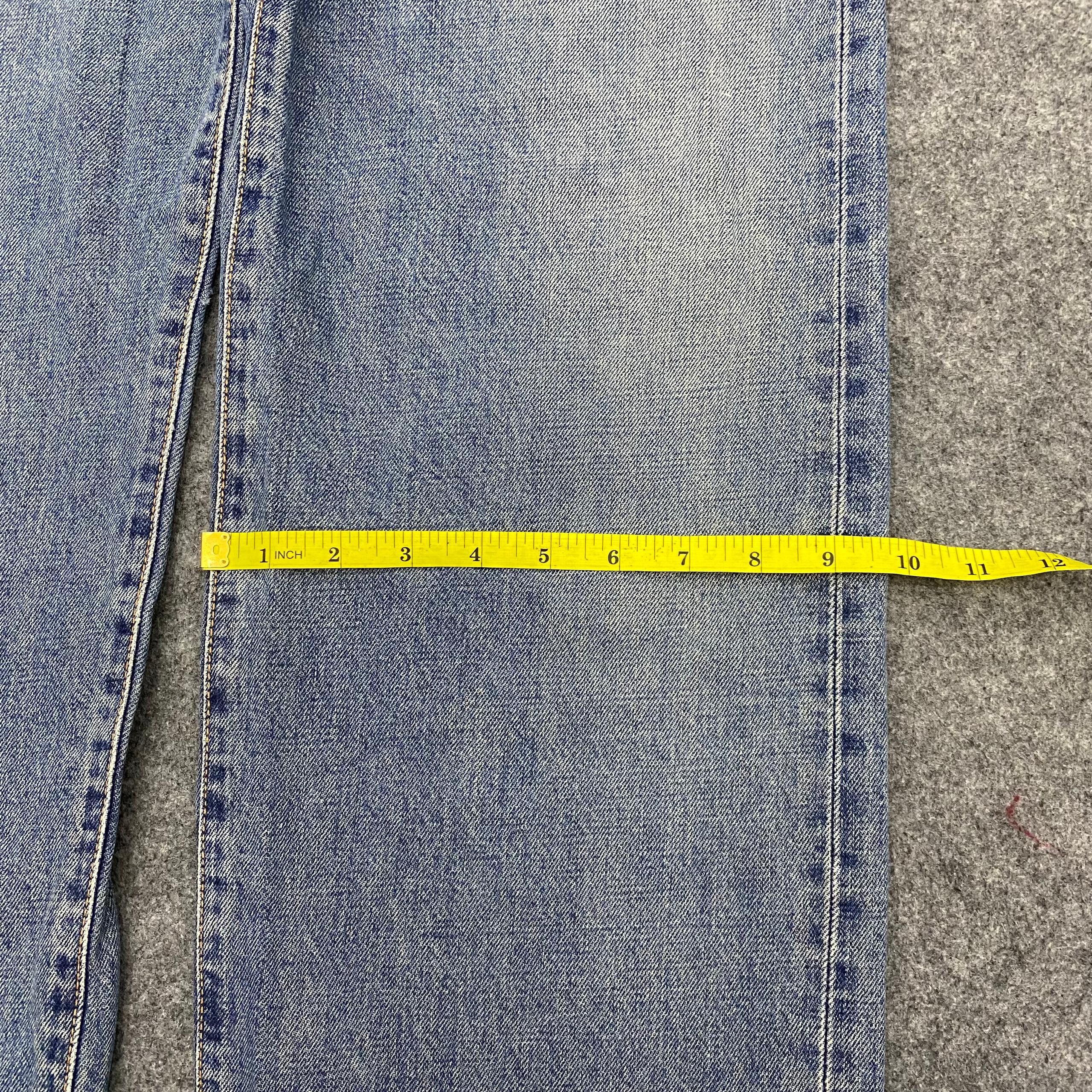 Edwin 💥Best Offer💥Vintage Edwin 505x Distressed Denim Size US 34 / EU 50 - 6 Thumbnail
