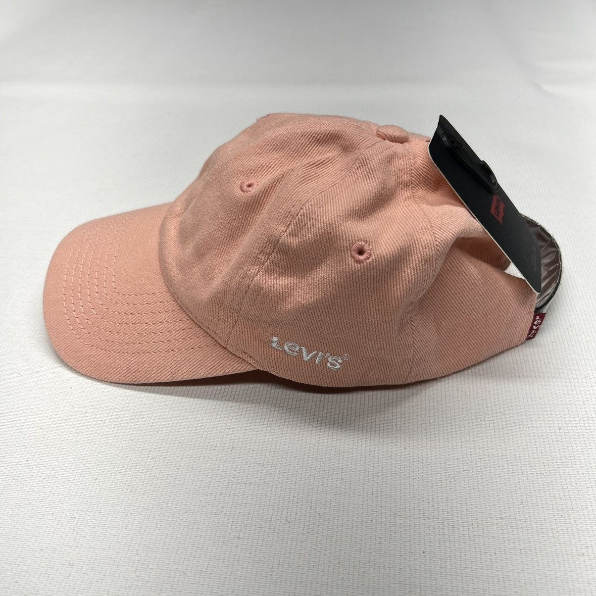 Levi's New Levi Hat Cap Pink Adjustable Curve Pink Baseball Strap Size ONE SIZE - 5 Thumbnail