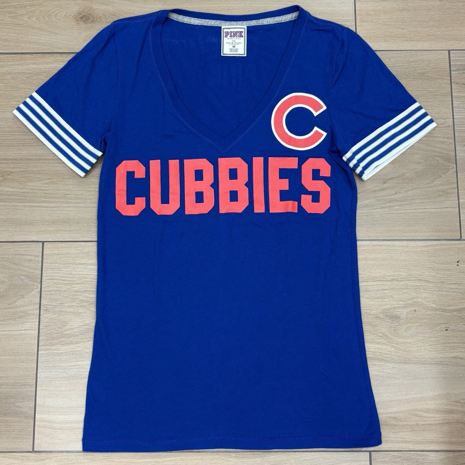 Victoria's Secret Chicago Cubs Medium Victoria’s Secret T Shirt MLB 5th Ocean Size M / US 6-8 / IT 42-44 - 1 Thumbnail