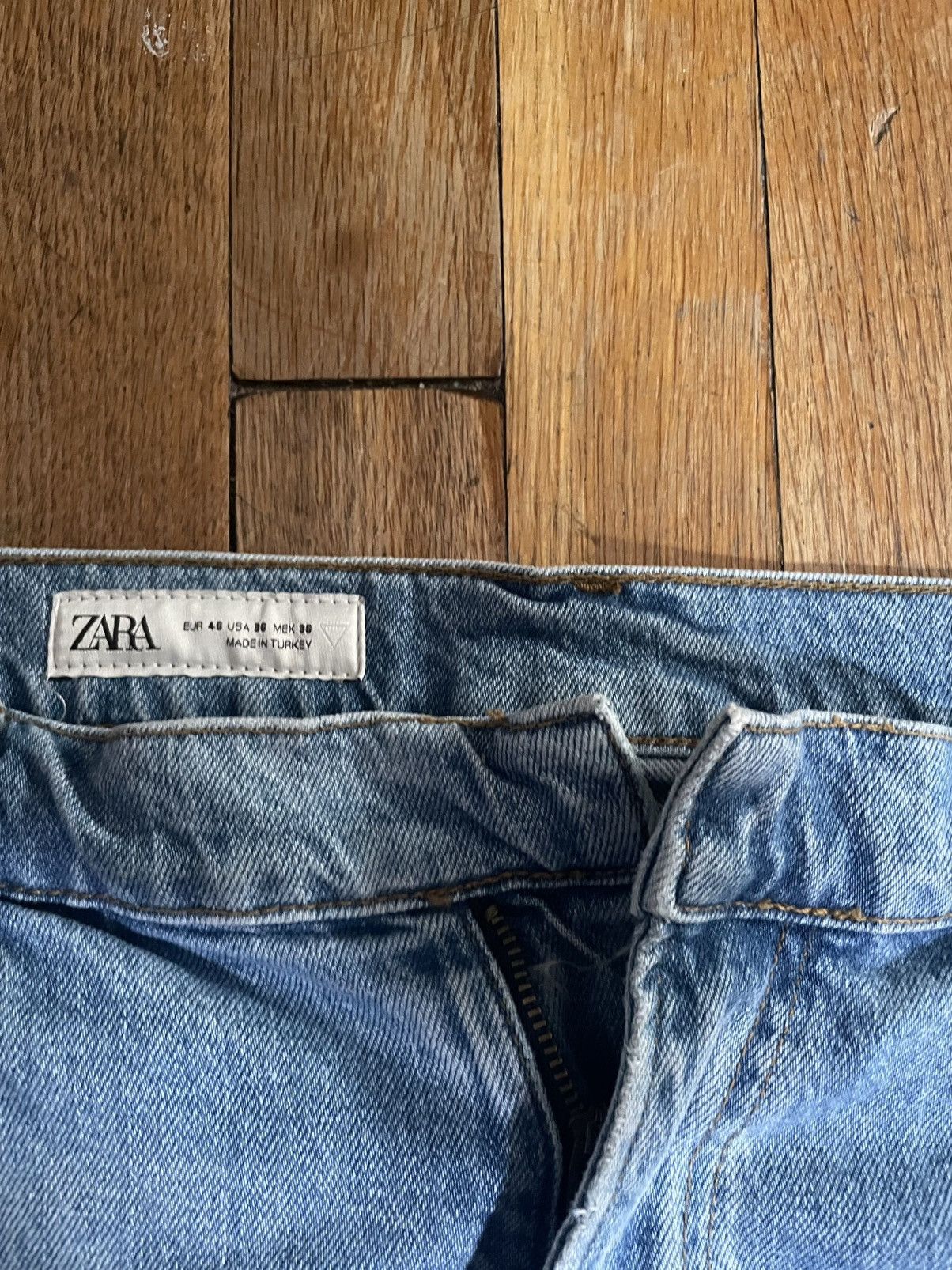 Zara zara denim shorts Size US 36 / EU 52 - 3 Thumbnail