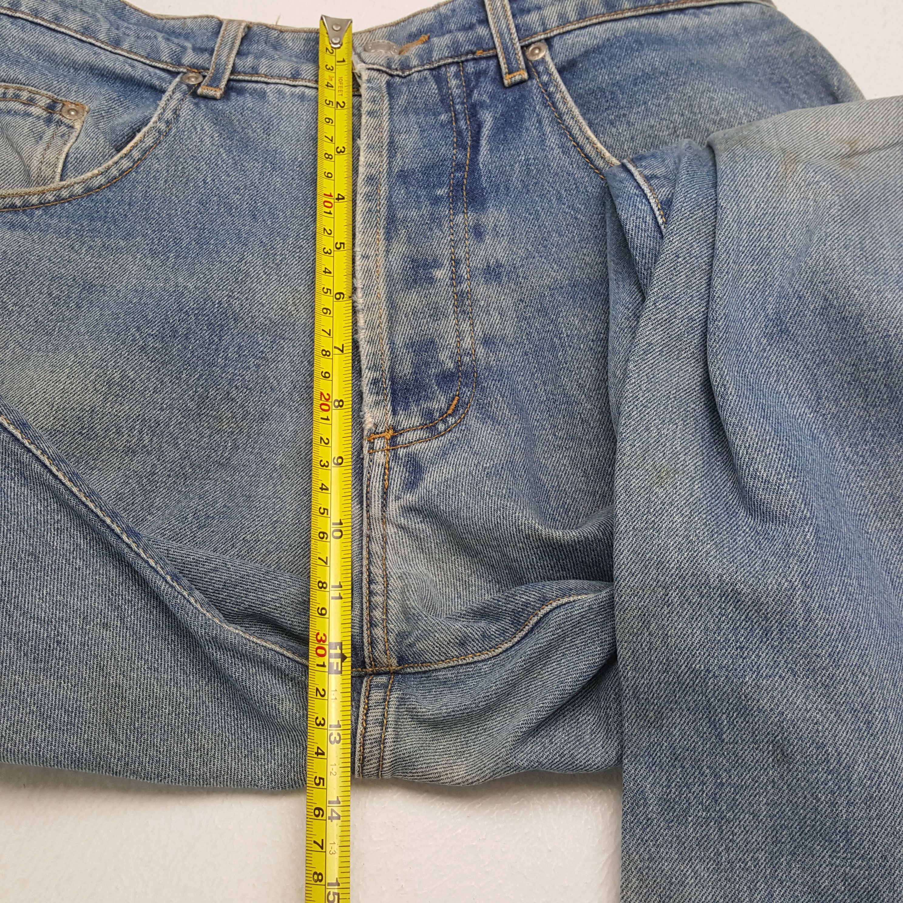 Stussy × Vintage Vintage STUSSY Streetwear Skateboard Big Logo Design Jeans Size US 32 / EU 48 - 8 Thumbnail