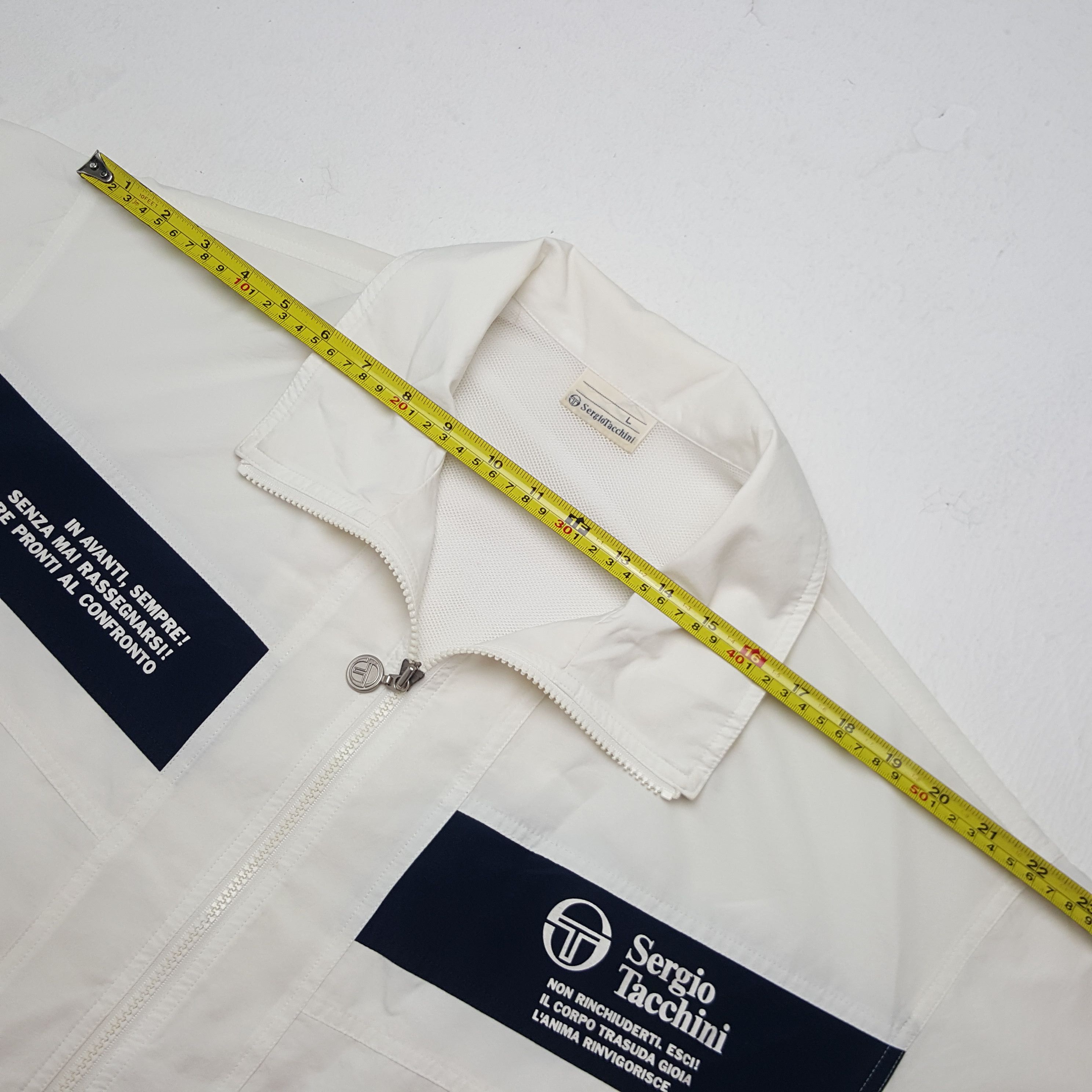 Sergio Tacchini Vintage Sergio Tacchini Sports Style Windbreaker Jacket Size US XL / EU 56 / 4 - 5 Thumbnail