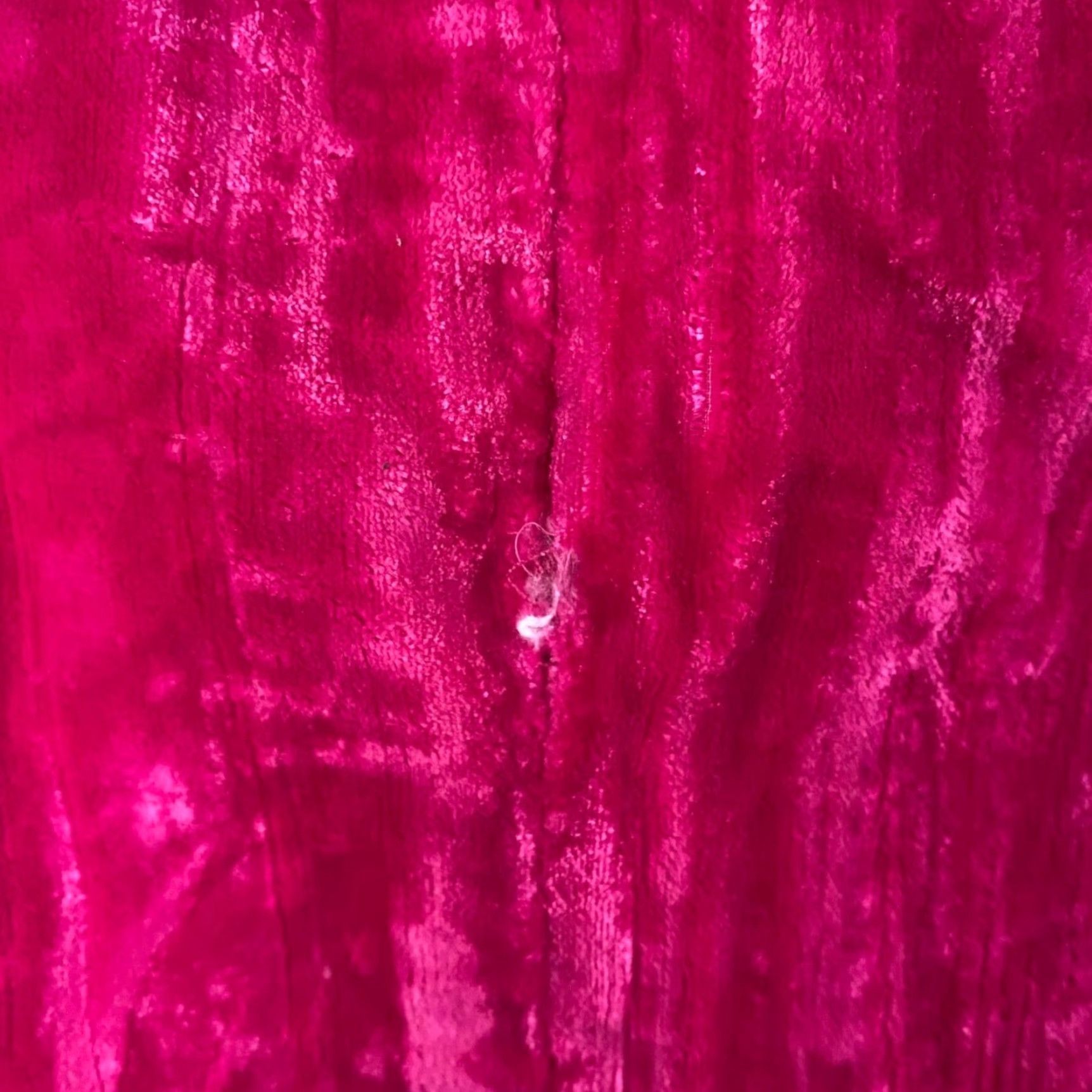Topshop Topshop Velvet Drape Mini Skirt Women's Petite Size 2 Hot Pink High-Waisted Size 26" / US 2 / IT 38 - 7 Thumbnail