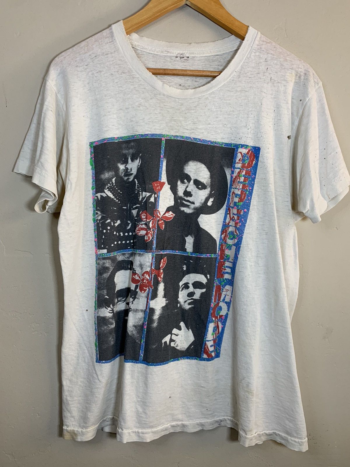 DEPECHE MODE 1990 ヴィンテージ Tシャツ デペッシュモード DEPECHE MODE 1990 ヴィンテージ Tシャツ デペッシュモード