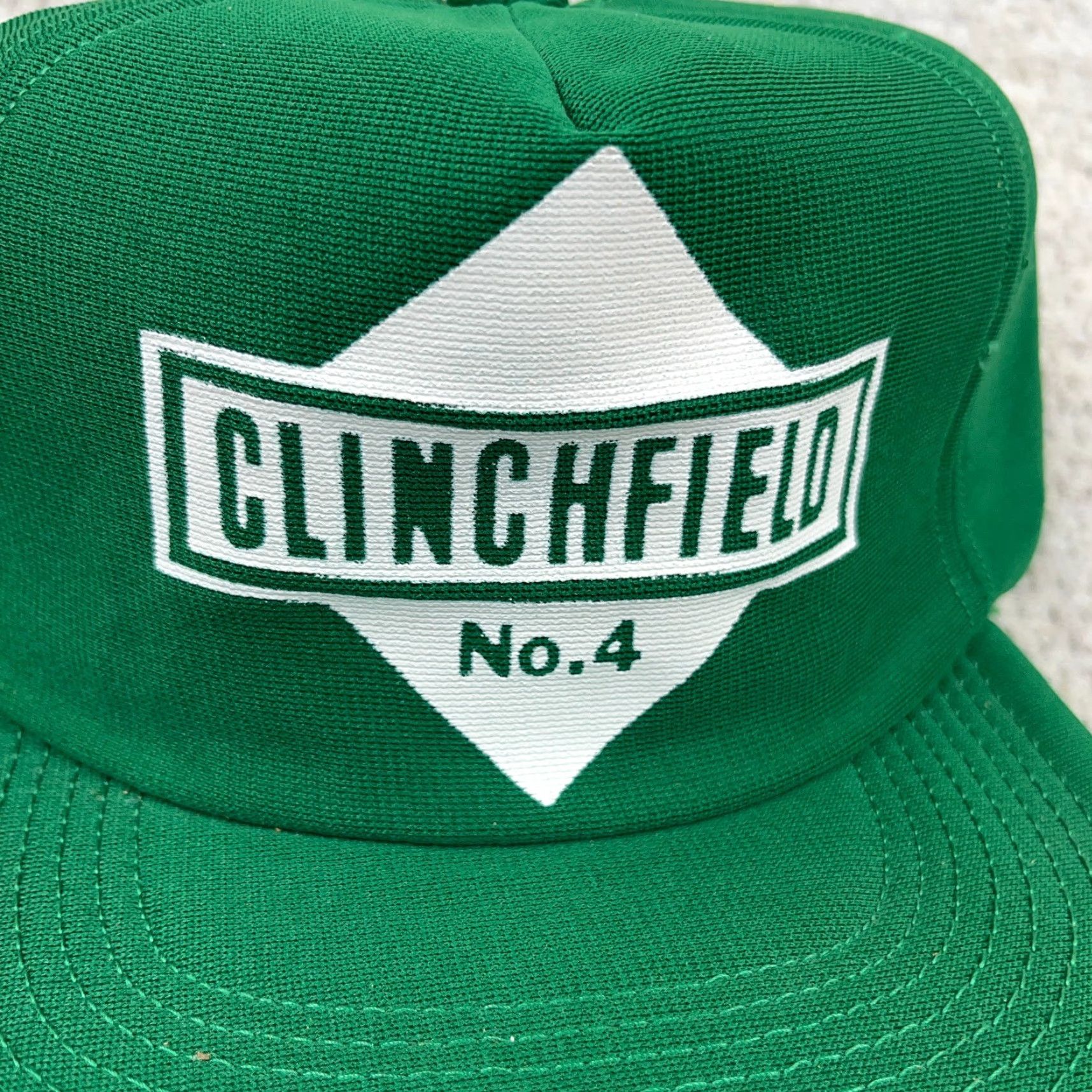 Coal Vintage Trucker Hat Cap 80s 90s Snap Back Mining Green China? Size ONE SIZE - 2 Thumbnail