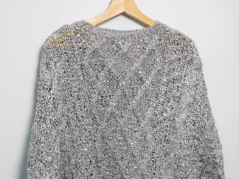 Yohji Yamamoto Yohji Yamamoto80ss sparkly prismatic knit sweater 2503-Next Size US M / EU 48-50 / 2 - 4 Thumbnail