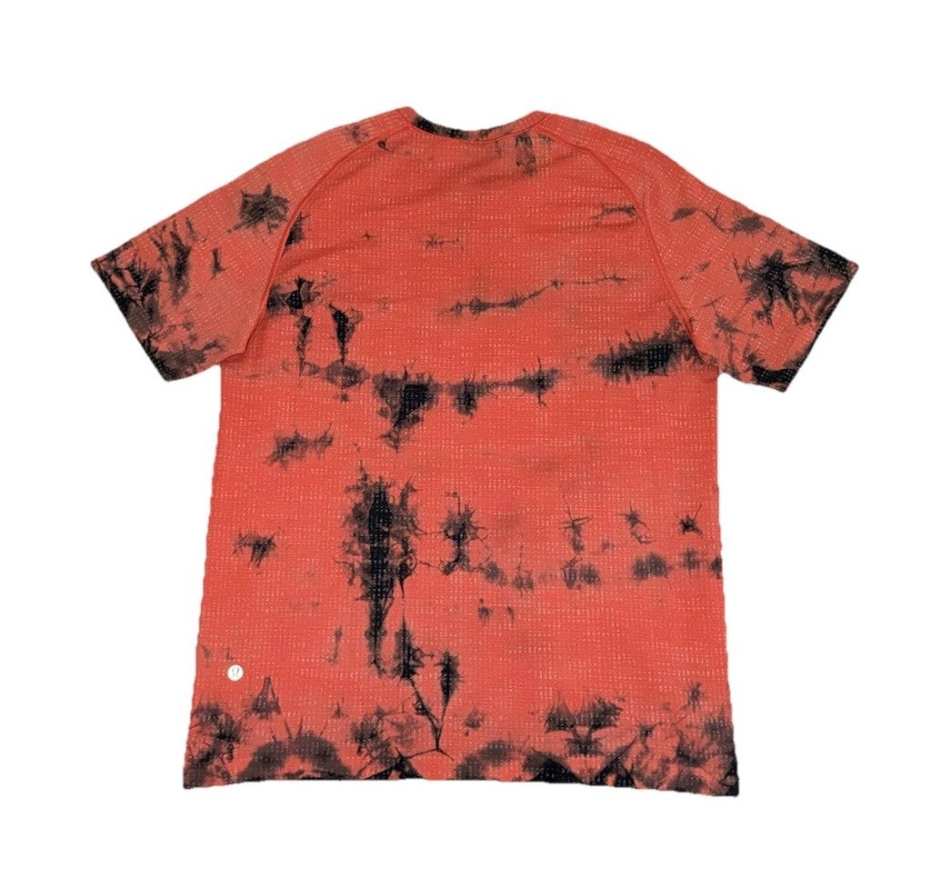 Lululemon LULULEMON METAL VENT SHORT SLEEVE ORANGE BLACK SIZE MEDIUM Size US M / EU 48-50 / 2 - 1 Thumbnail