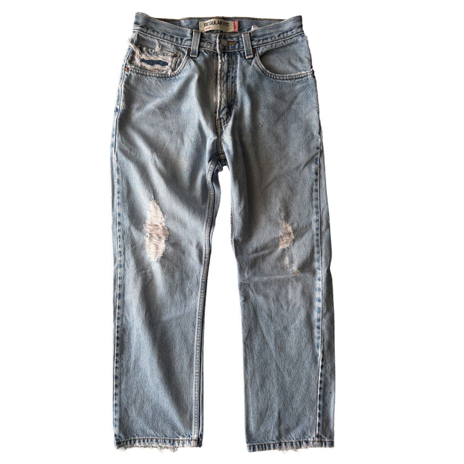 Levi's Vintage Levi’s 505 Jeans 30x30* Distressed Grunge 90s Denim Size US 30 / EU 46 - 1 Thumbnail