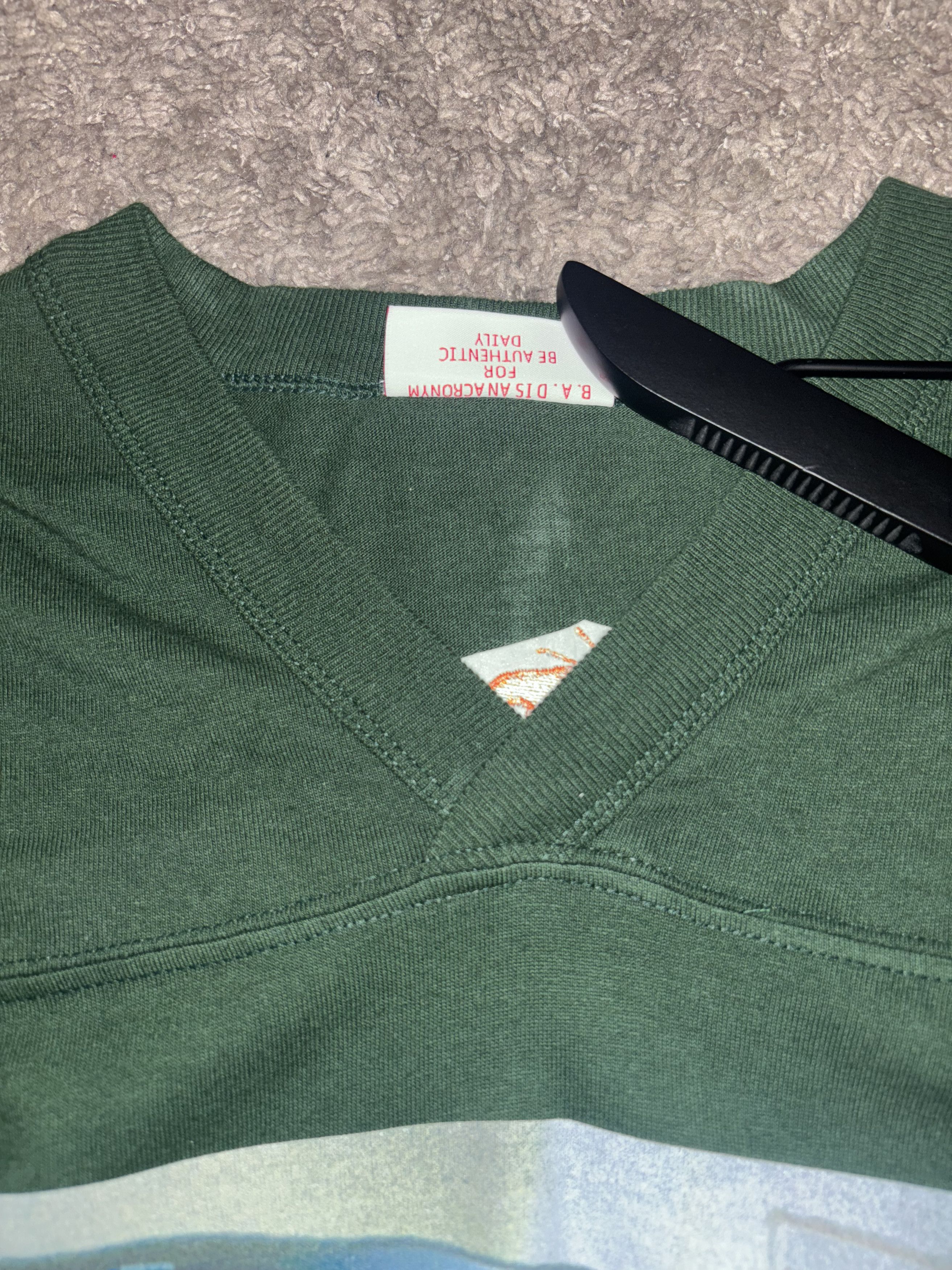Vintage B.A.D BEHAVIOUR WATCH LONGSLEEVE Size US M / EU 48-50 / 2 - 5 Thumbnail