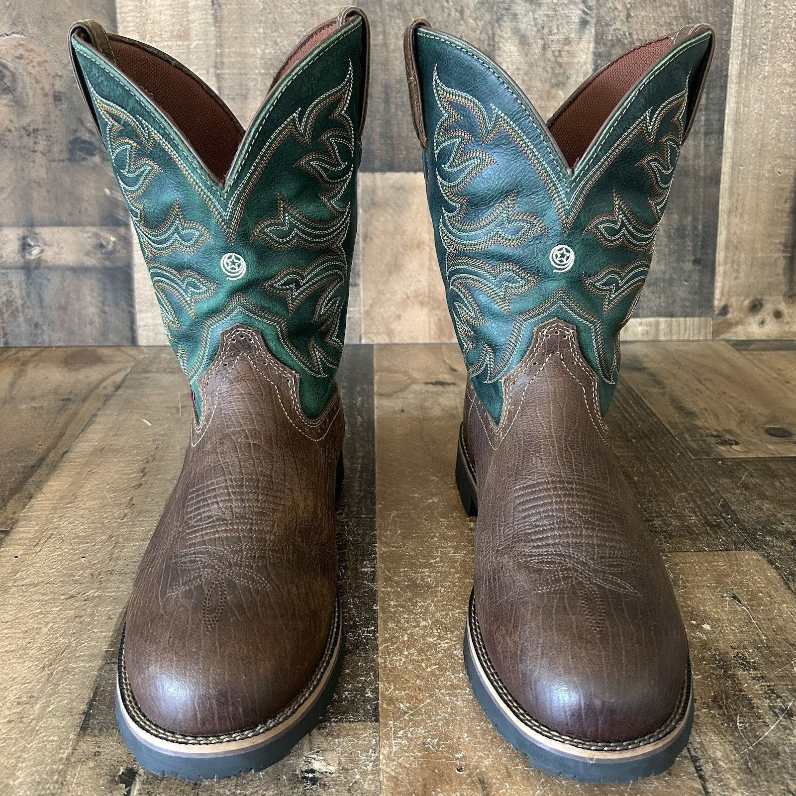 Justin Justin GS9070 George Strait Cowboy Boots Mens 10 EE Size US 10 / EU 43 - 3 Thumbnail