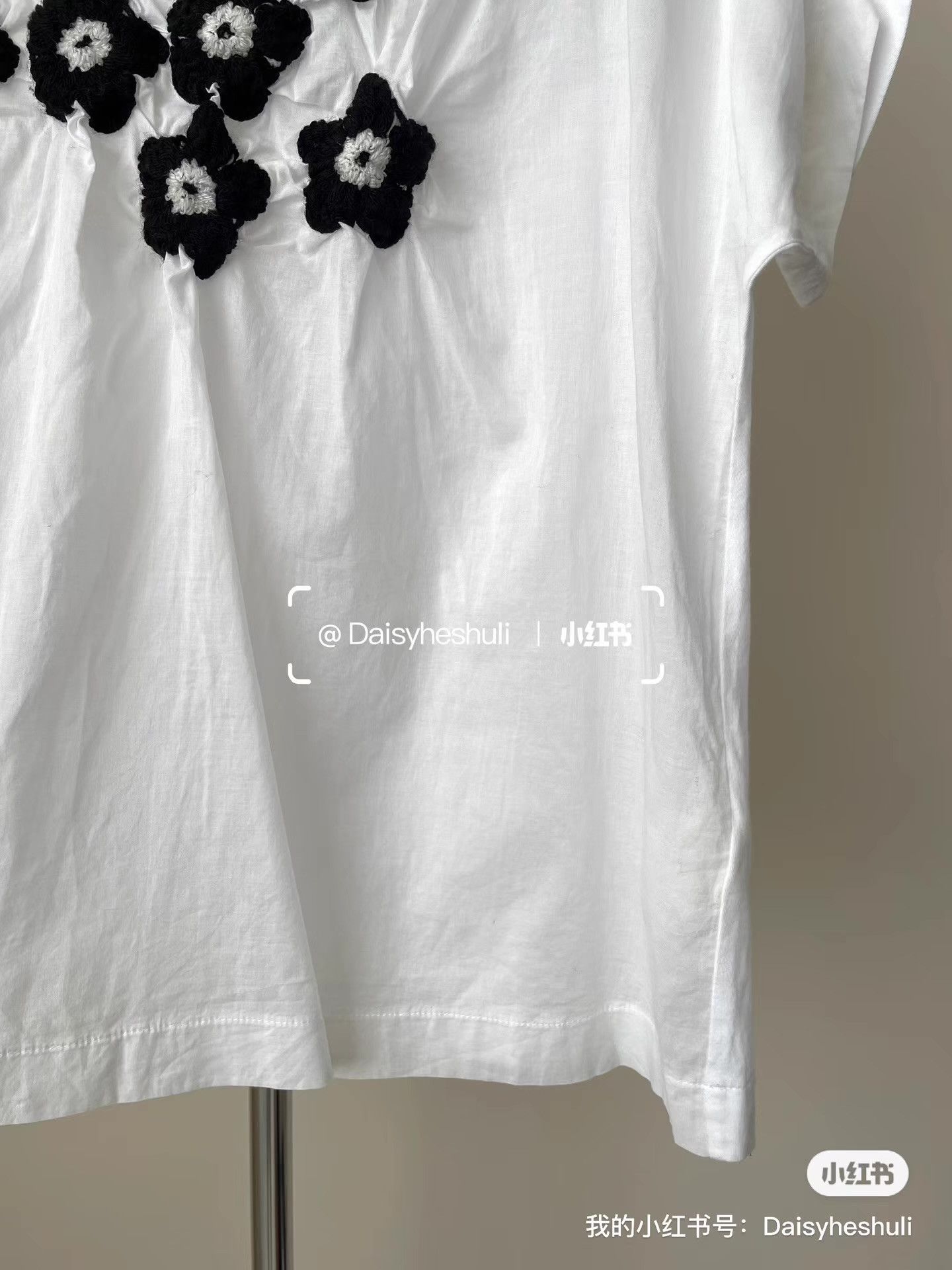Comme des Garcons Comme des Garçons Tricot Floral Short-Sleeve T-shirt Ｑ24 Size M / US 6-8 / IT 42-44 - 4 Thumbnail