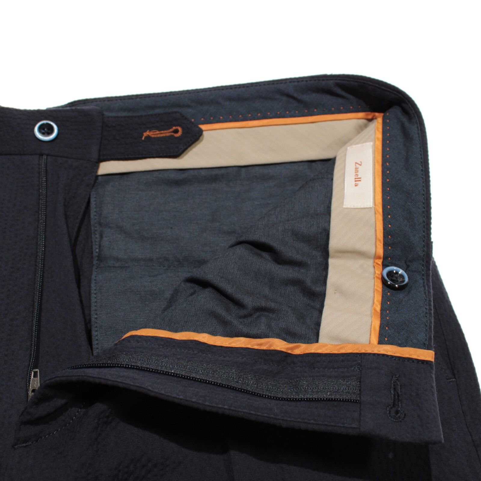 Zanella Zanella New with tags Chino Size 34 US In Blue Size US 34 / EU 50 - 3 Thumbnail