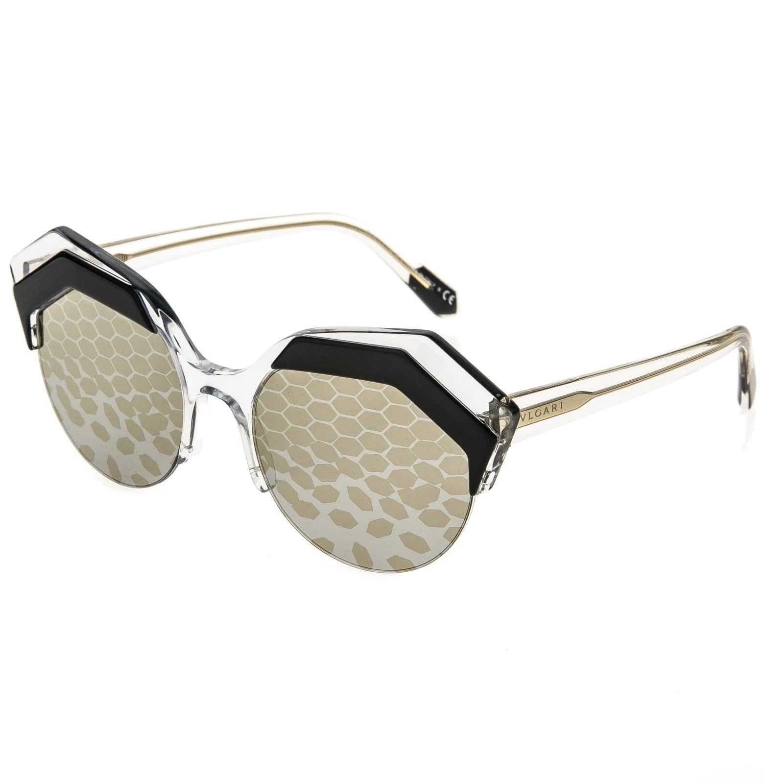 Bvlgari BULGARI BV8203 SERPENTEYES Crystal Black Scales Mirror 8203 Size ONE SIZE - 3 Thumbnail
