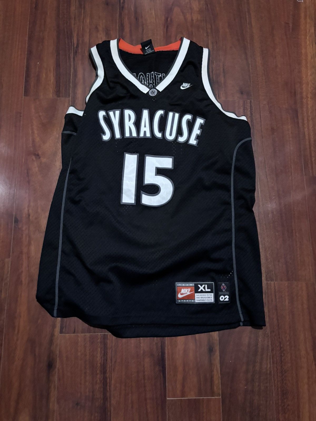 Vintage 2000s Carmelo Anthony Syracuse Alternate jerseys Size US XL / EU 56 / 4 - 1 Thumbnail