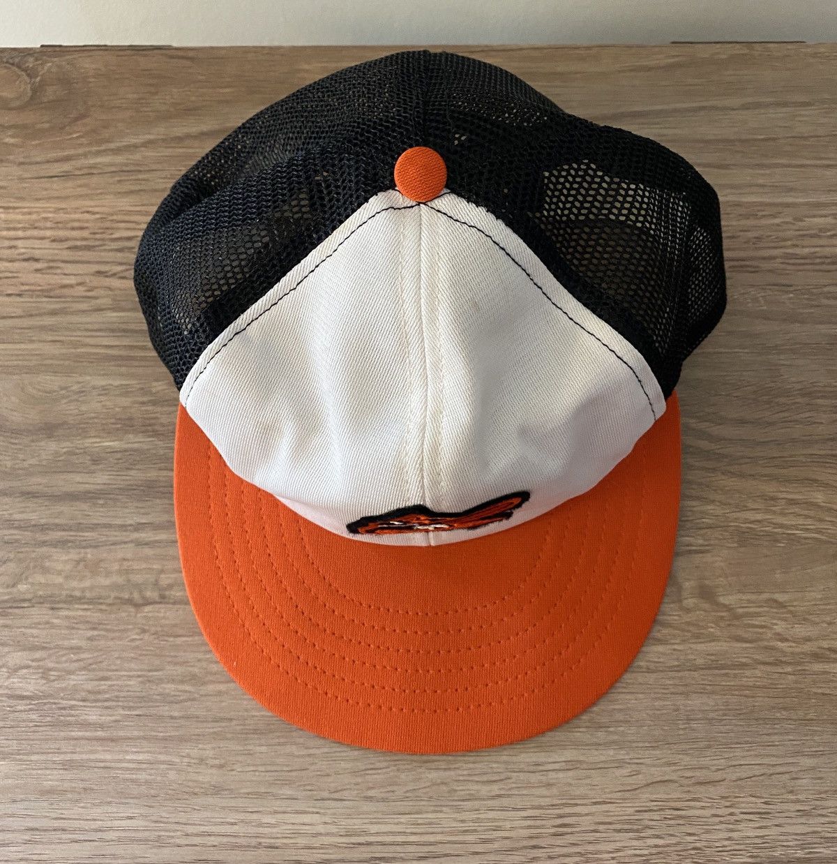 MLB × Vintage Vintage 80’s Baltimore Orioles Snap Back Trucker Hat Cap Size ONE SIZE - 6 Thumbnail