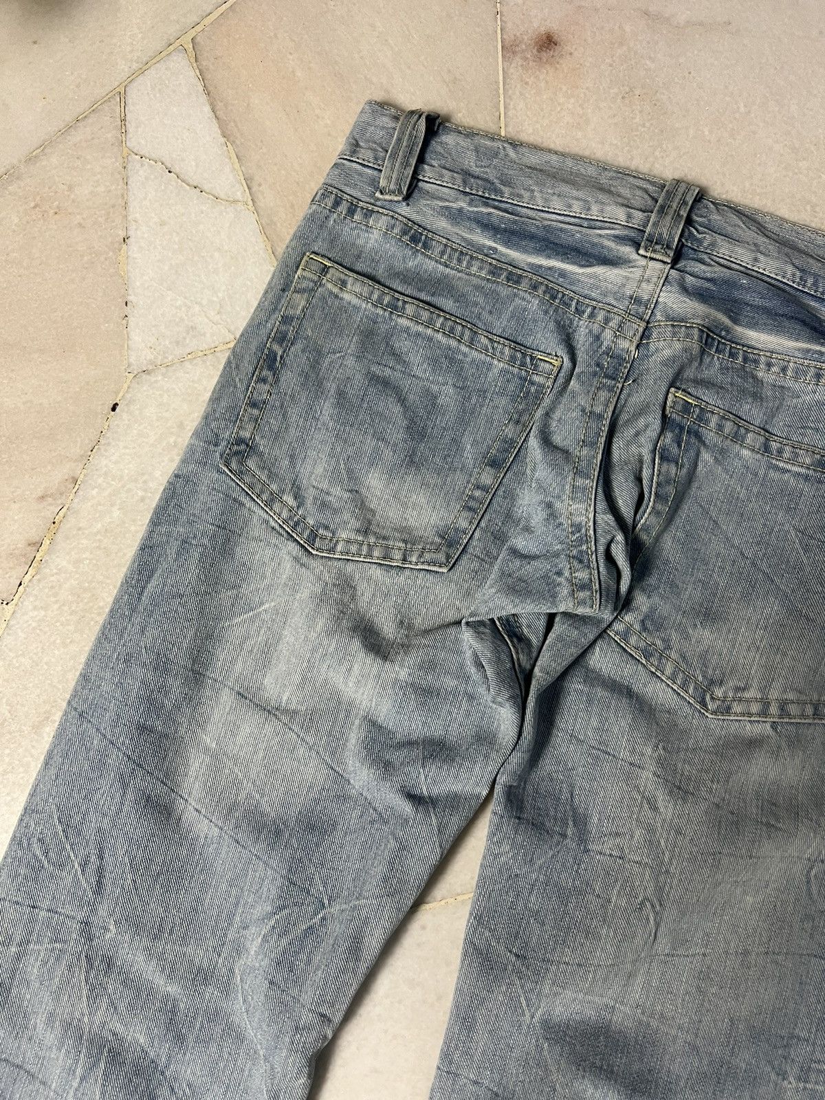 If Six Was Nine AMAZING DISTRESSED JEANS RARE Size US 33 - 7 Thumbnail