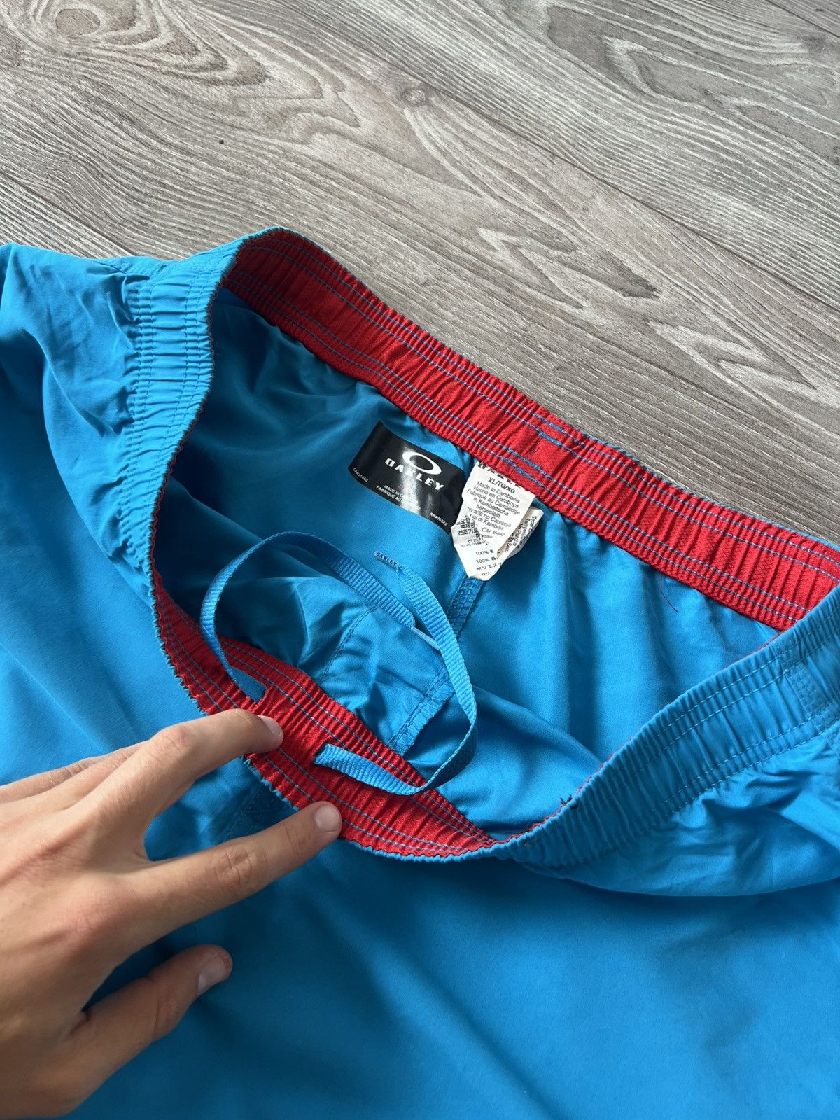 Oakley Oakley Swimming Avant Garde Beach Hawaii Surf Style Shorts Size US 36 / EU 52 - 12 Thumbnail