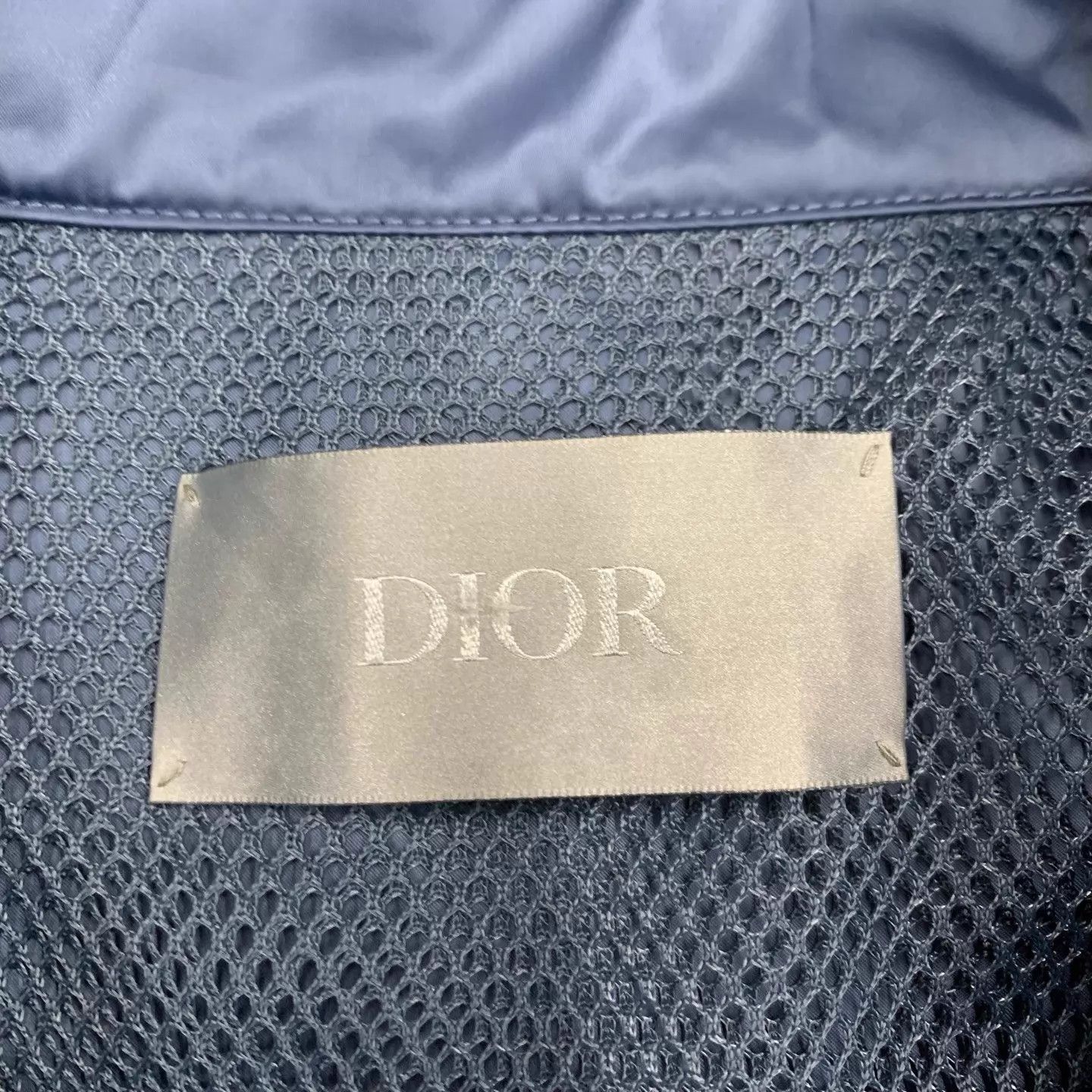 Dior Dior Blue Nylon Logo Jacket 50 Size US M / EU 48-50 / 2 - 6 Thumbnail