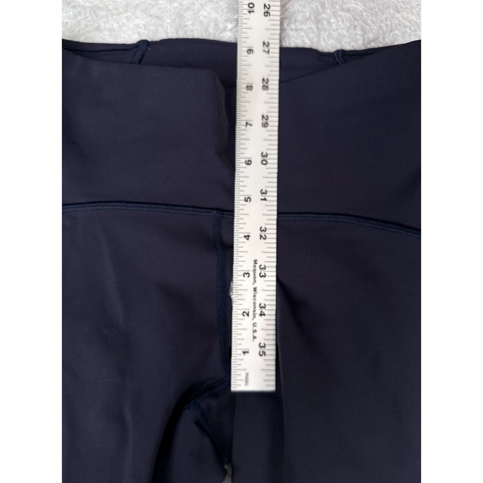 Lululemon Lululemon Pants Womens 4 Blue Train Times Crop 17" Full-On Luxtreme W6ADDS Cropped Athleisure Yoga Tapered Inseam 17 in Women's Regular Size 27" / US 4 / IT 40 - 7 Thumbnail