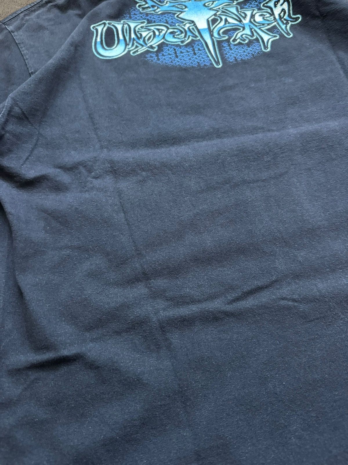 WWF 2000 Undertaker Last Ride WWF Vintage Tee Size US XL / EU 56 / 4 - 13 Thumbnail