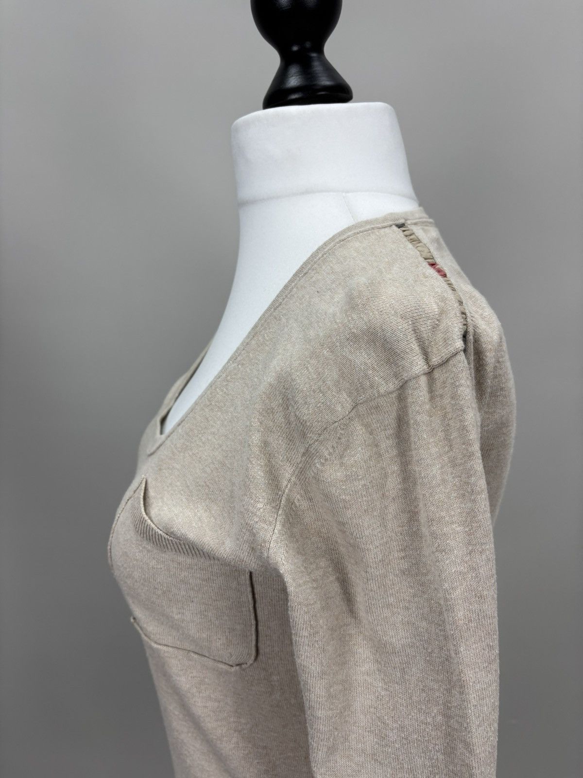 Burberry Womens sweater Burberry Brit Size S Color Beige Size S / US 4 / IT 40 - 10 Thumbnail