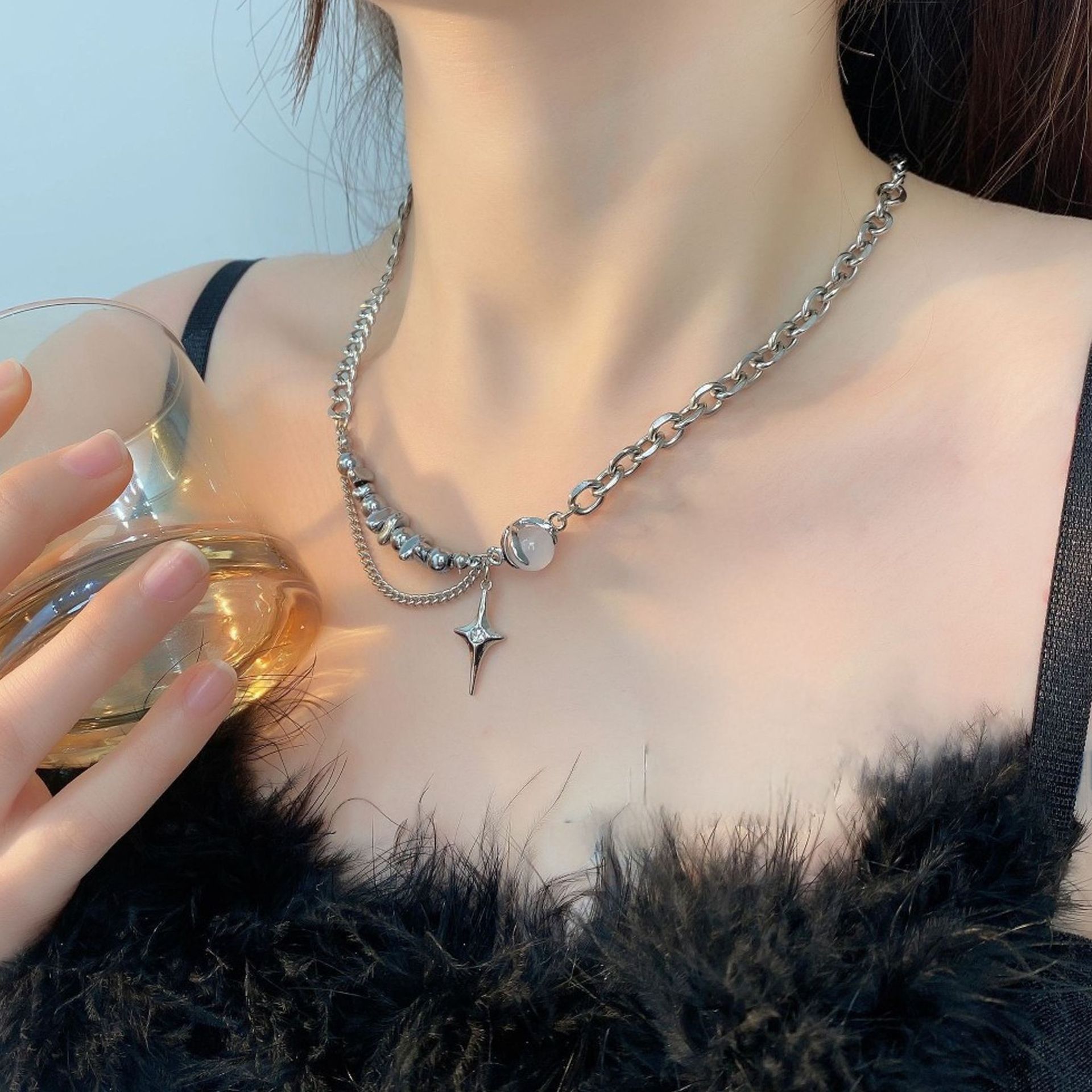 Other Rare STEAL! Y2K Chains Necklace Chain Size ONE SIZE - 2 Thumbnail