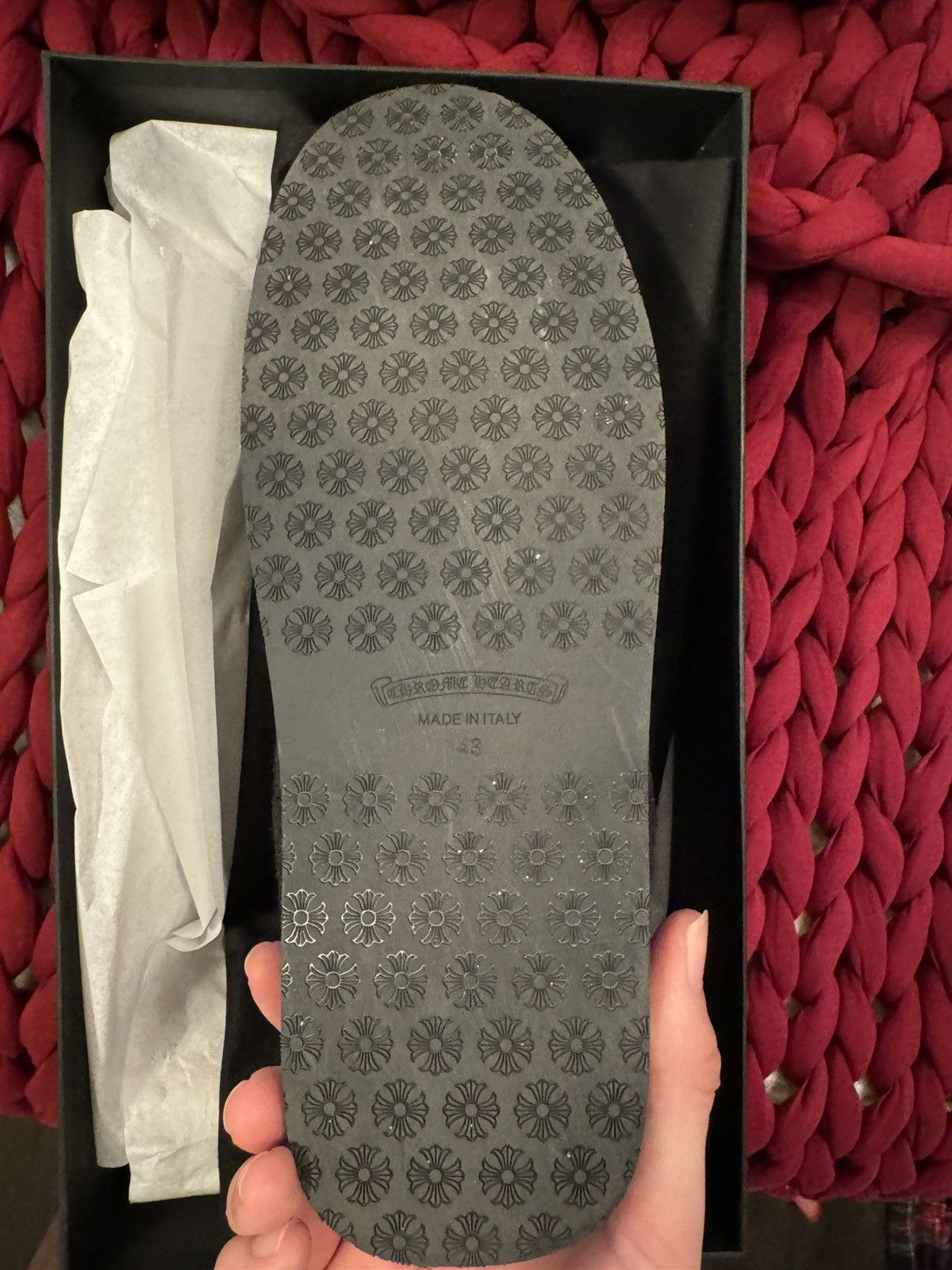 Chrome Hearts Chrome Hearts Cord Slippers Size US 10.5 / EU 43-44 - 7 Thumbnail