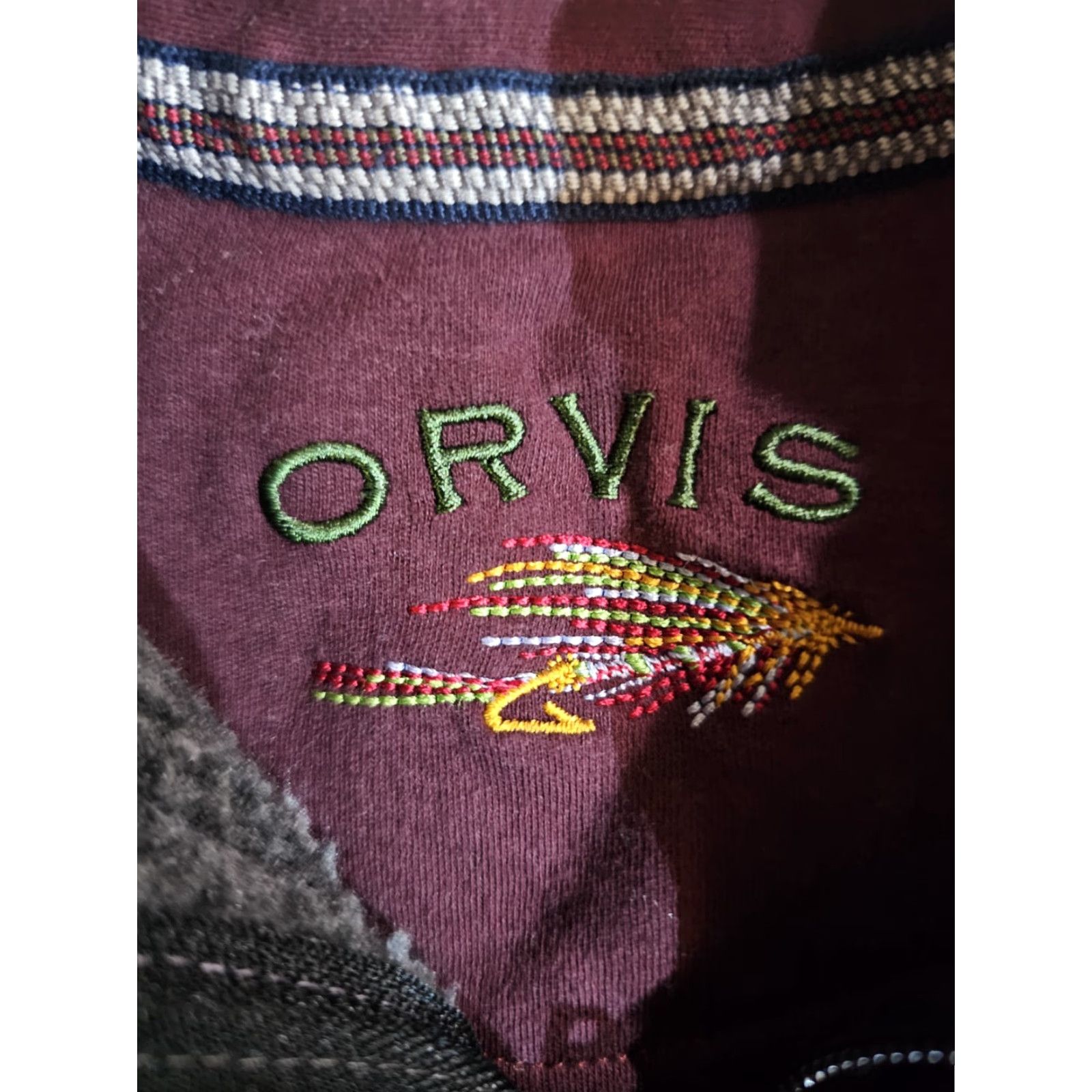 Orvis Orvis Shirt Pullover 1/4 Zip Long Sleeve Mock Neck Men XL Gray Size US XL / EU 56 / 4 - 4 Thumbnail