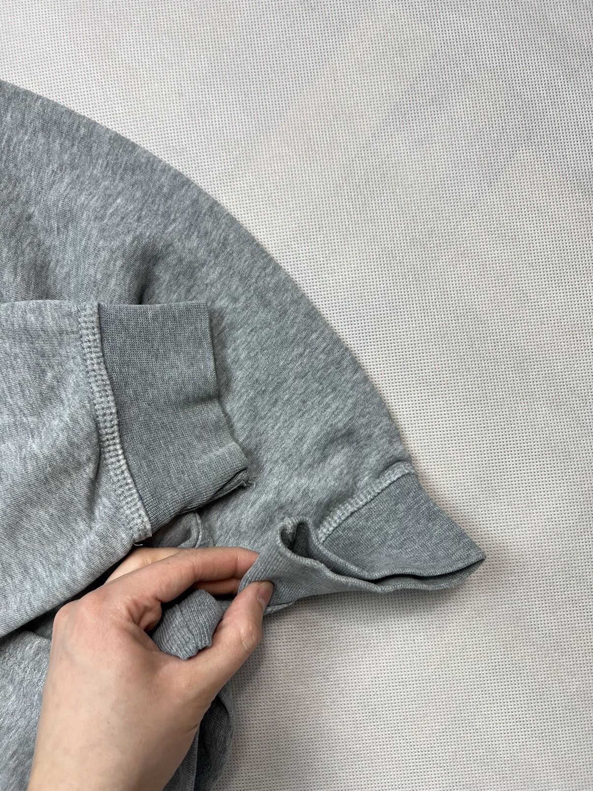 Nike Hoodie Nike small logo swoosh y2k grey Size US L / EU 52-54 / 3 - 4 Thumbnail