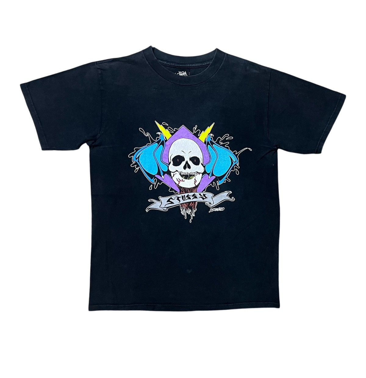 Stussy Vintage STUSSY skull Size US S / EU 44-46 / 1 - 1 Thumbnail