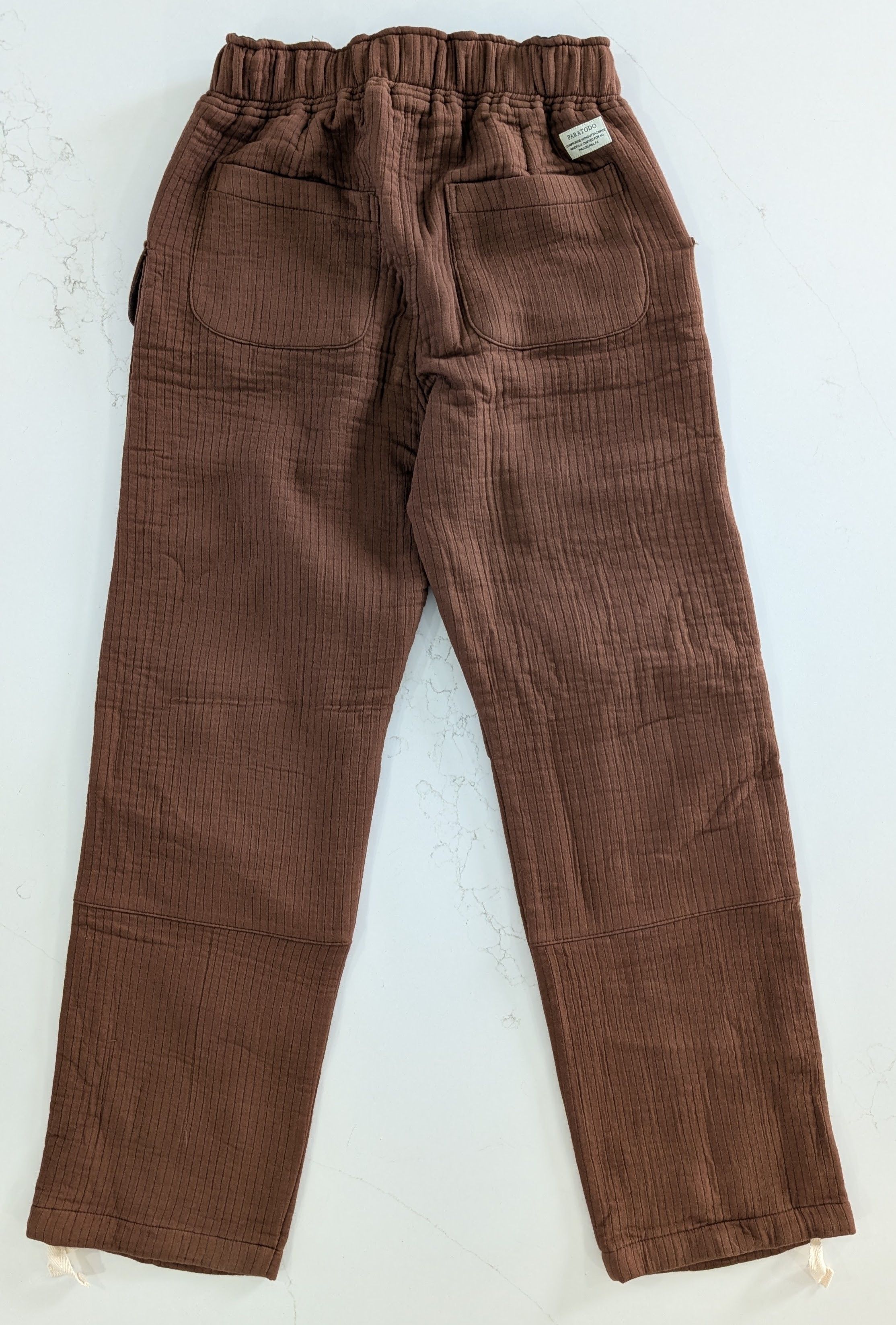 Paratodo Paratodo Tundra Trousers S Brown Quilted Cotton Cargo Size US 30 / EU 46 - 2 Thumbnail