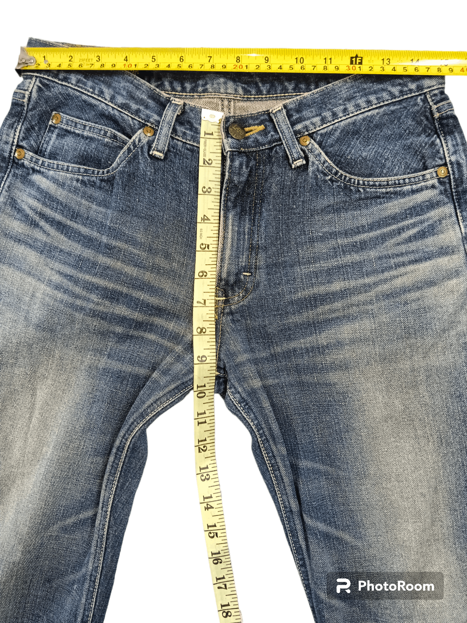 Lee Flare!!! Lee RIDERS Super Flare Jeans Size US 30 / EU 46 - 8 Thumbnail