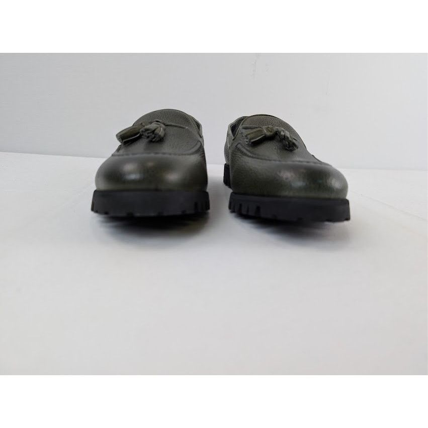 Aime Leon Dore o1rshd1 Leather Tassel Loafers Boots in Green Size US 8.5 / EU 41-42 - 9 Thumbnail
