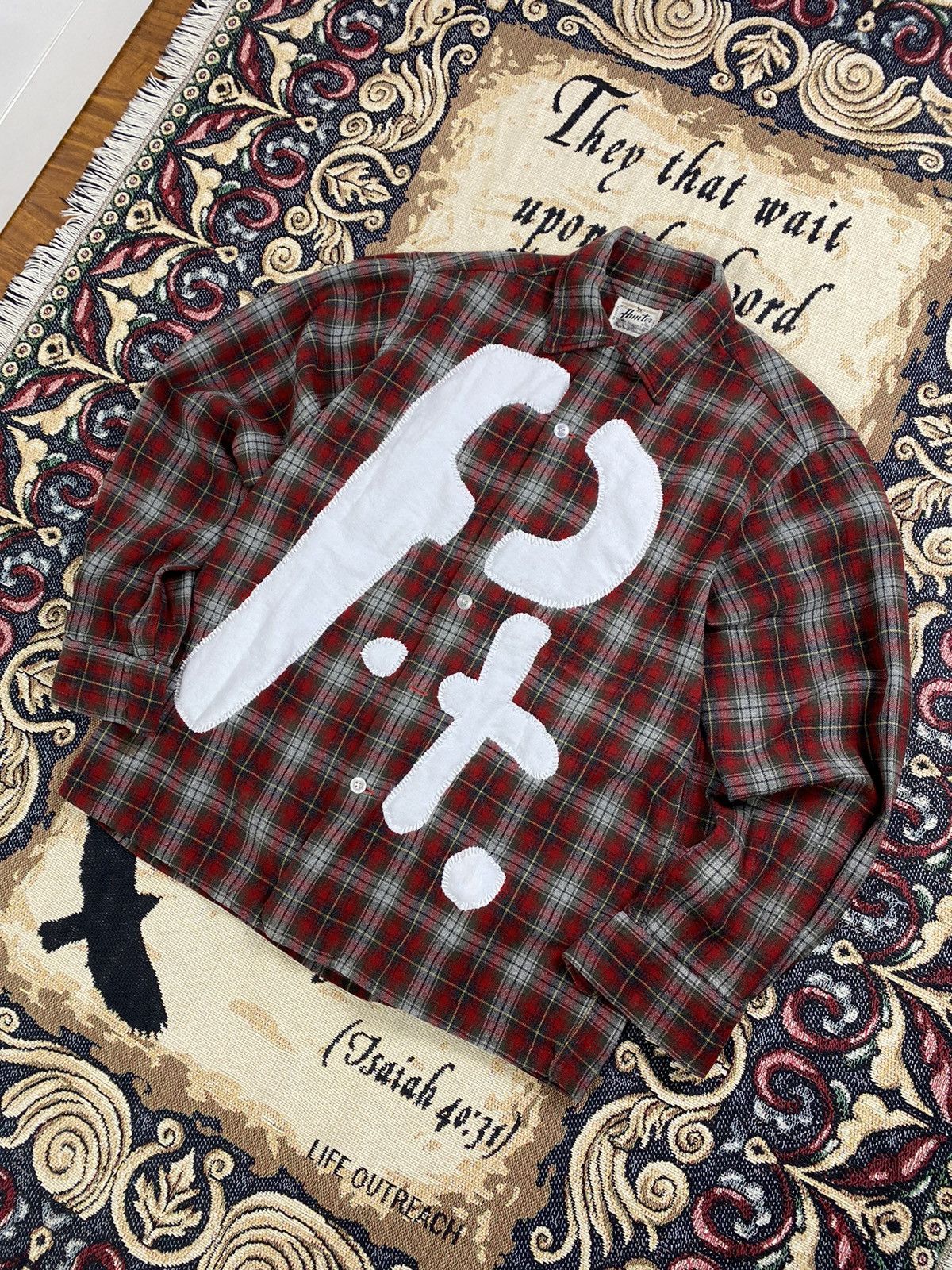 Other PAIN ✞ Plaid Shirt Size US S / EU 44-46 / 1 - 4 Thumbnail