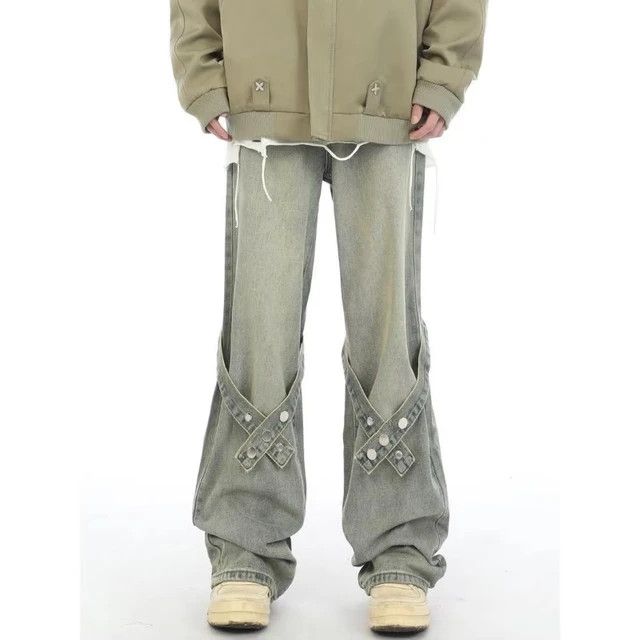 Japanese Brand × Jean Strap Design Trousers Jeans Size US 27 - 4 Thumbnail