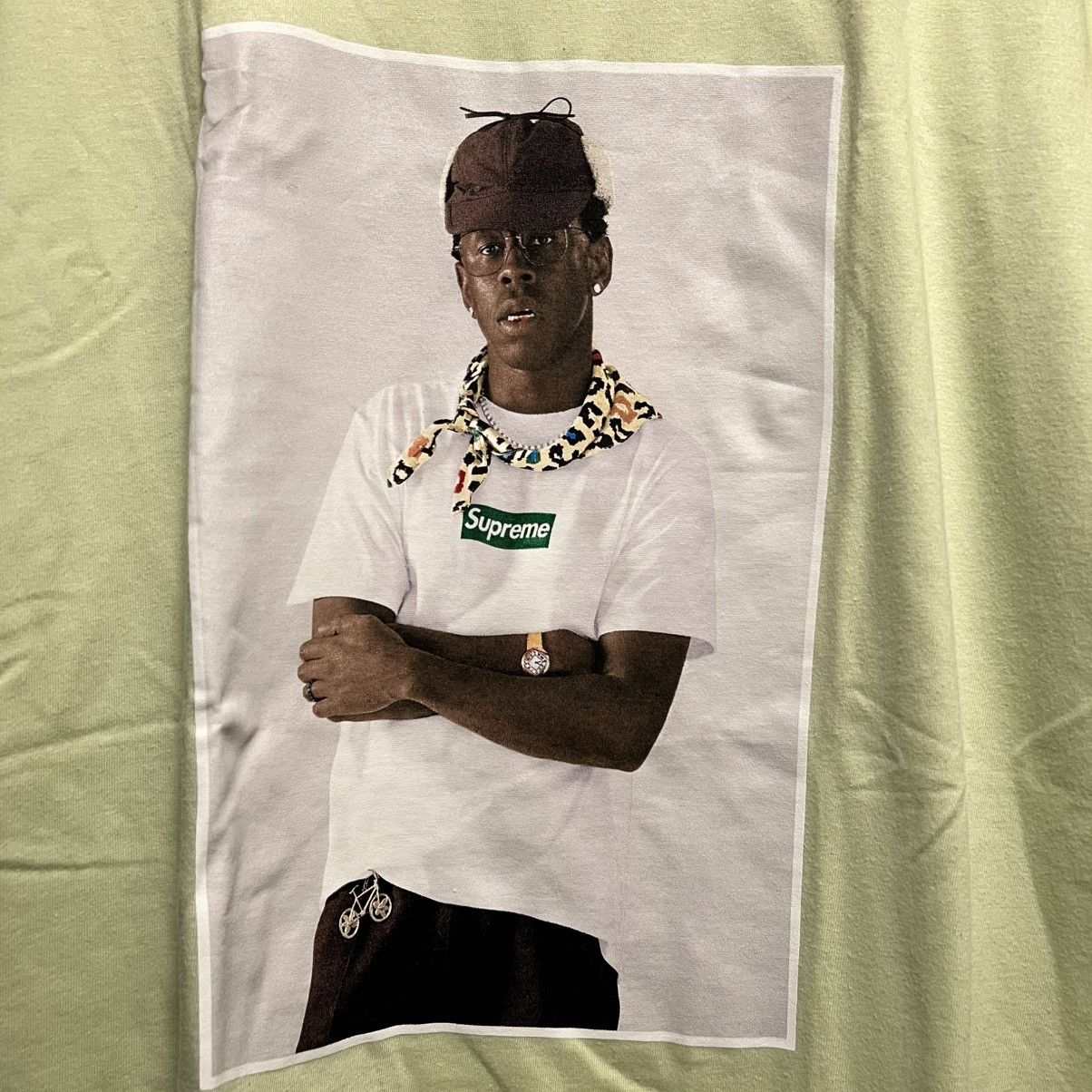 Supreme Supreme Tyler The Creator Tee Pale Green Size US L / EU 52-54 / 3 - 3 Thumbnail
