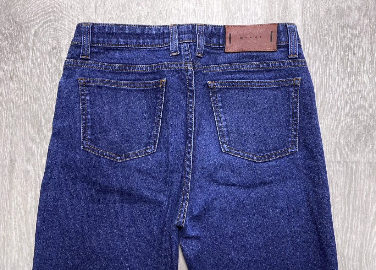Marni Womens Marni Skinny Fit Navy Cotton Stretchy Jeans Denim Lux Size 25" / US 0 / IT 36 - 25 Thumbnail