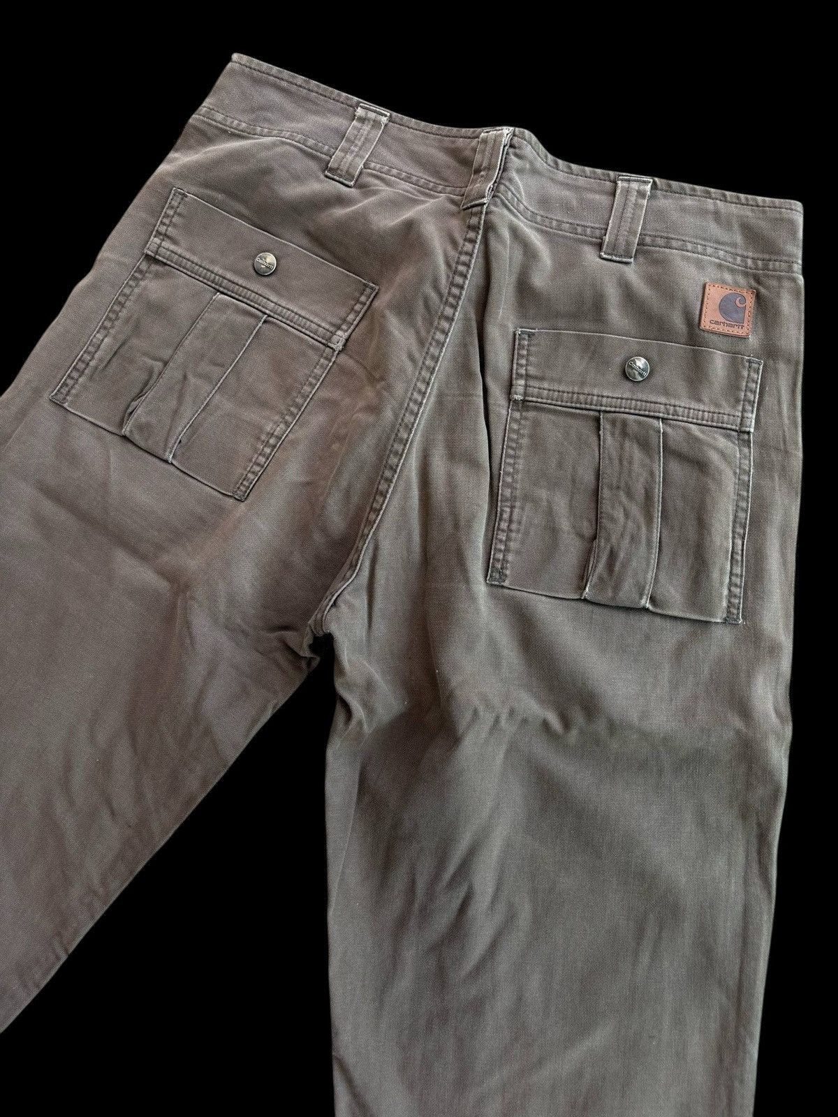 Vintage Disress Vintage Carhatt Bankers Pant 💥 Size US 32 / EU 48 - 5 Thumbnail