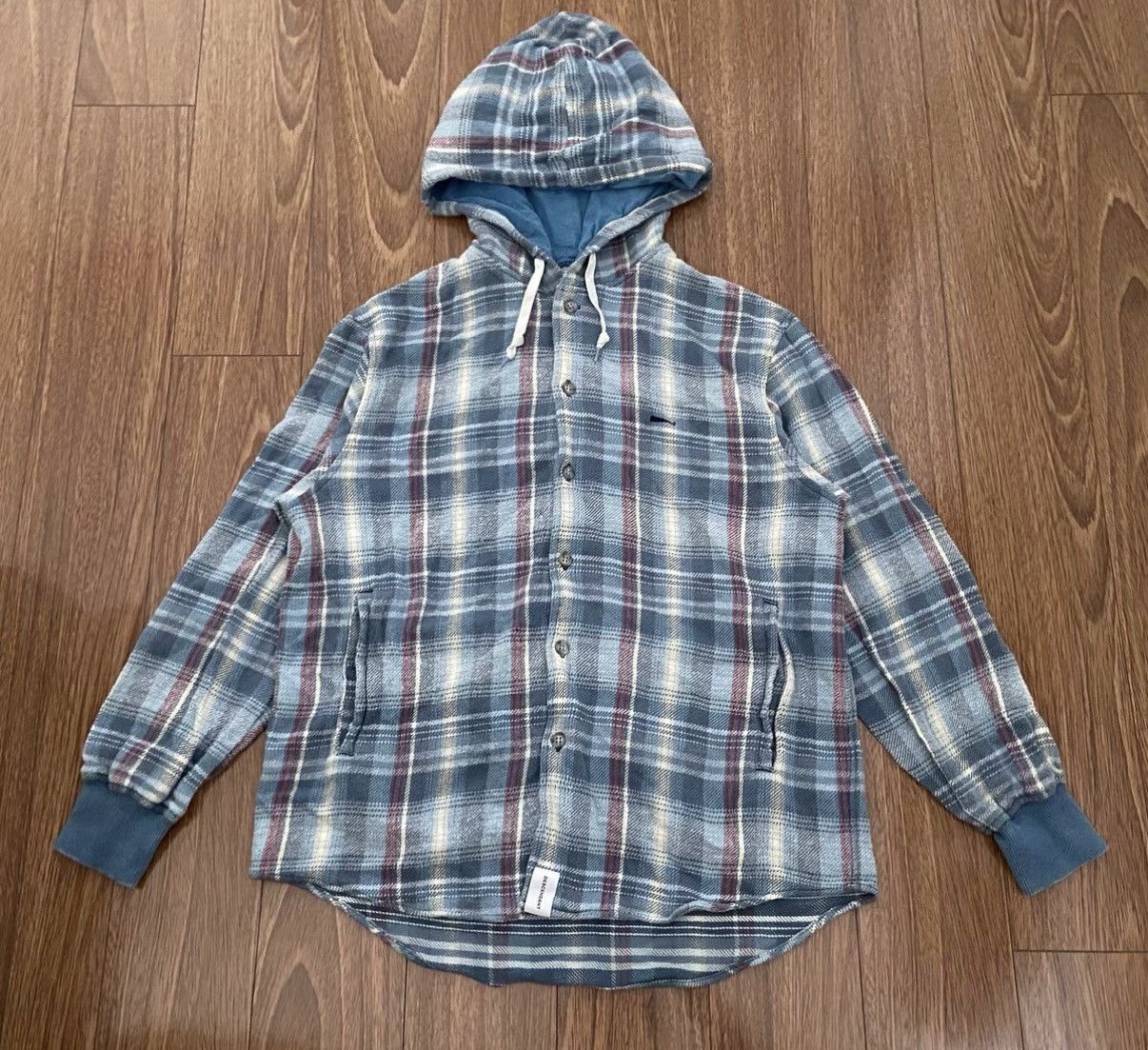 Descendant DESCENDANT 19SS MULE HOODED LS SHIRT Hooded Shirt Size US M / EU 48-50 / 2 - 1 Thumbnail