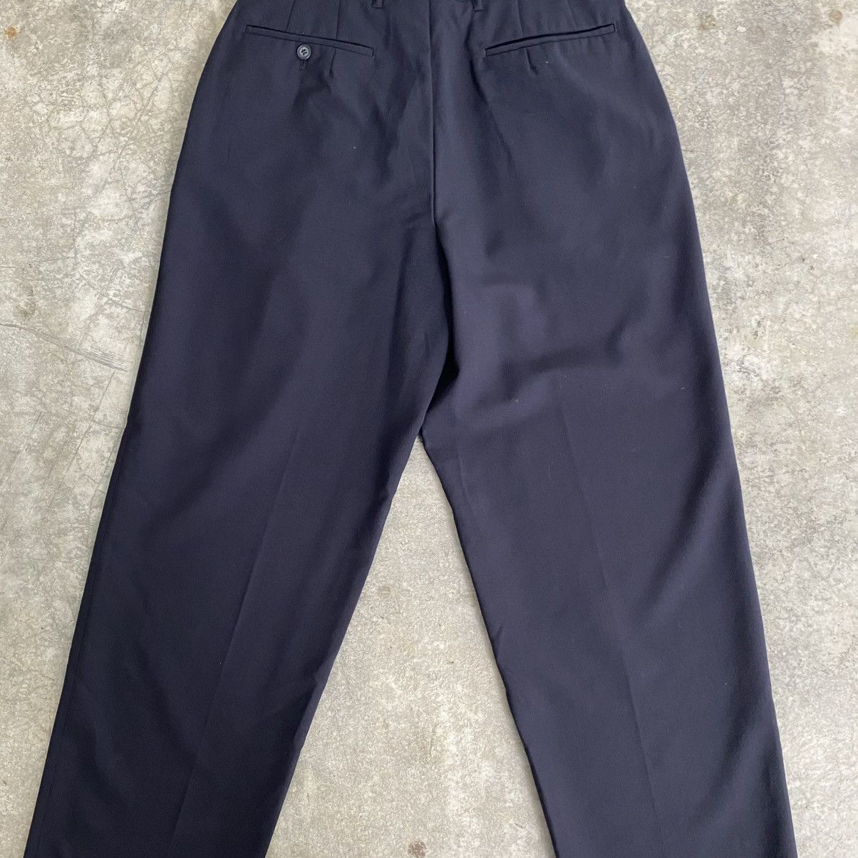 Yohji Yamamoto Archive Yohji Yamamoto Double Pleated Wool Gabardine Pants Size US 30 / EU 46 - 16 Thumbnail