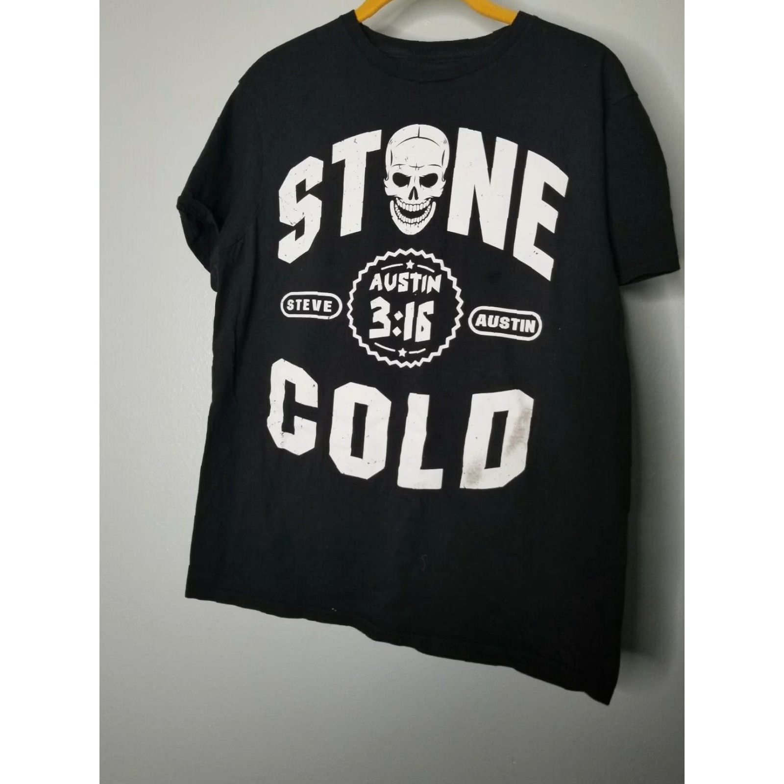 Etro WWE Stone Cold Steve Austin 3:16 Shirt Mens M Black Retro Size US M / EU 48-50 / 2 - 3 Thumbnail