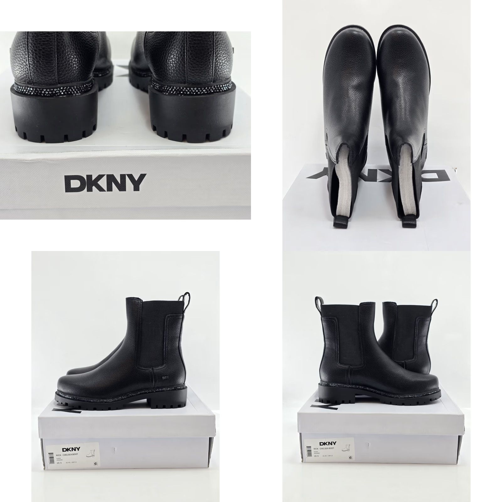 DKNY DKNY Rick Chelsea Boot - Woman's Boots - Black - Sz 9 - DKNY - Boots - Women - 9 - Black - Rick Chelsea - 90s? Size US 9 / IT 39 - 8 Thumbnail