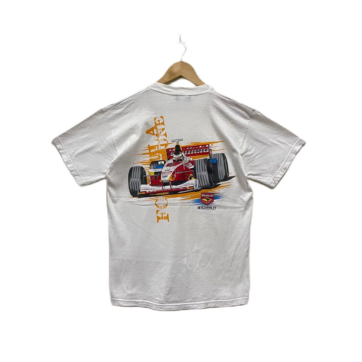 Formula 1 Vintage 90s Williams F1 windfield tshirt Size US M / EU 48-50 / 2 - 1 Thumbnail