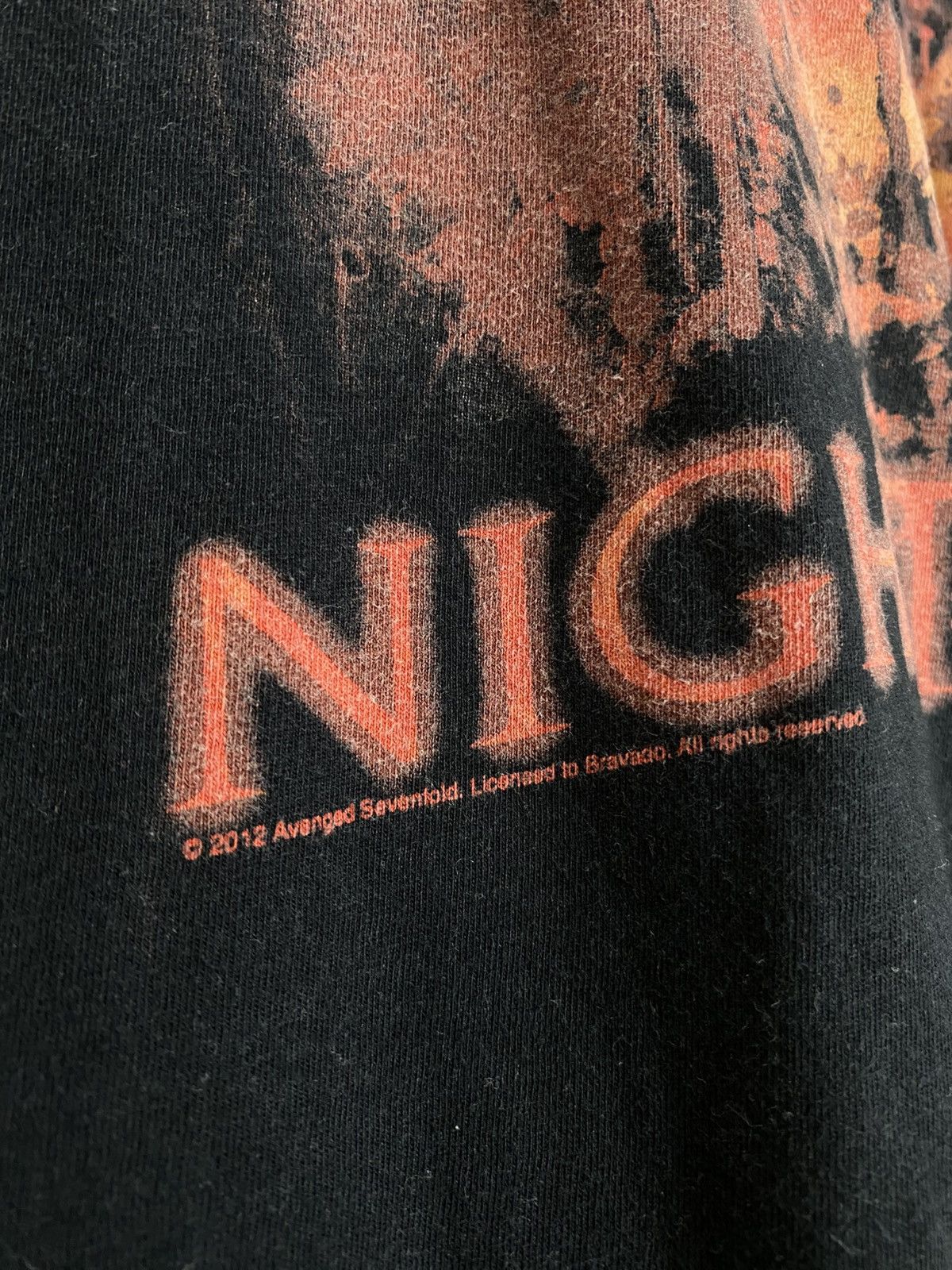 Vintage Vintage 2012 band tee Avenged Sevenfold Nightmare Horror L Size US L / EU 52-54 / 3 - 2 Thumbnail