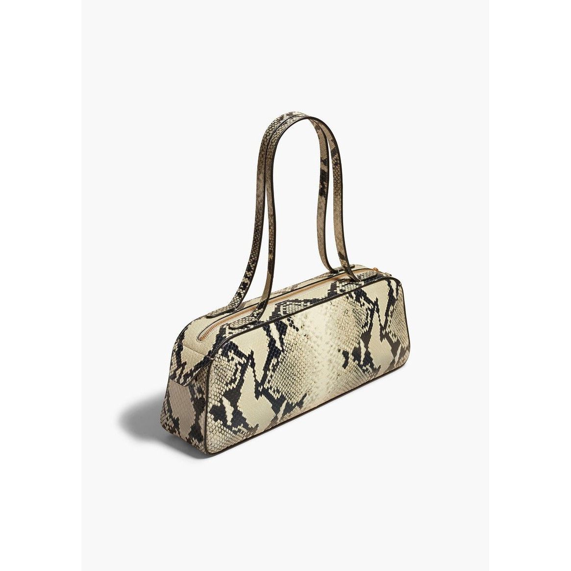 KHAITE KHAITE Simona Natural Embossed Leather Shoulder Bag New And Size ONE SIZE - 2 Thumbnail