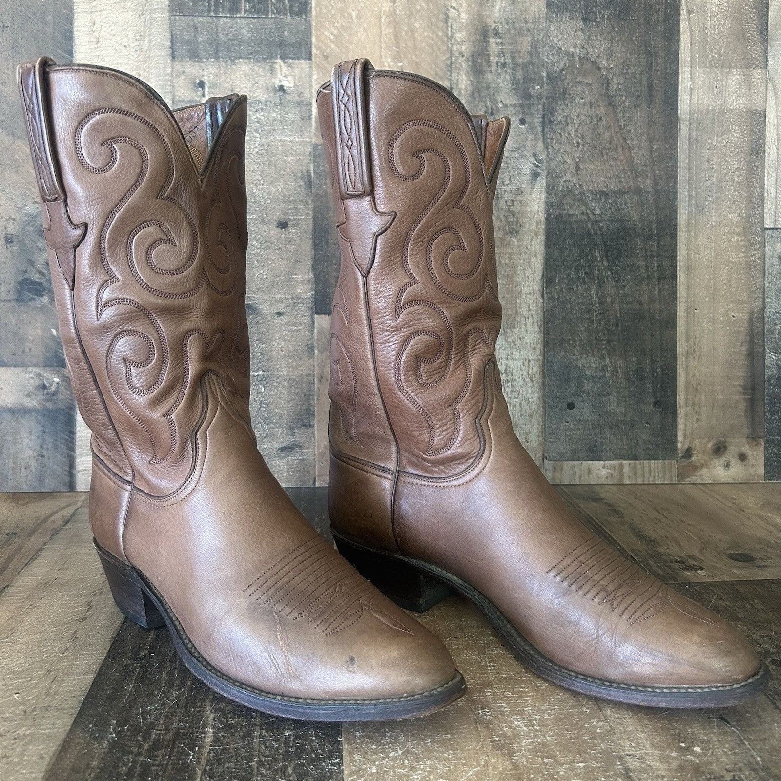 Lucchese Lucchese Classics L001673 Leather Cowboy Boots Mens 10 D Size US 10 / EU 43 - 2 Thumbnail