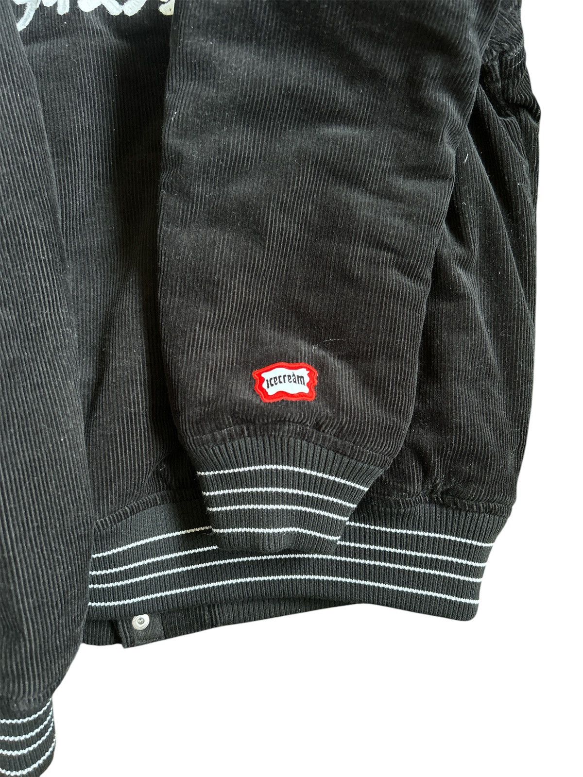 Billionaire Boys Club × Icecream BBC Ice Cream Hound Black Corduroy Varsity Jacket Size: M Size US M / EU 48-50 / 2 - 5 Thumbnail
