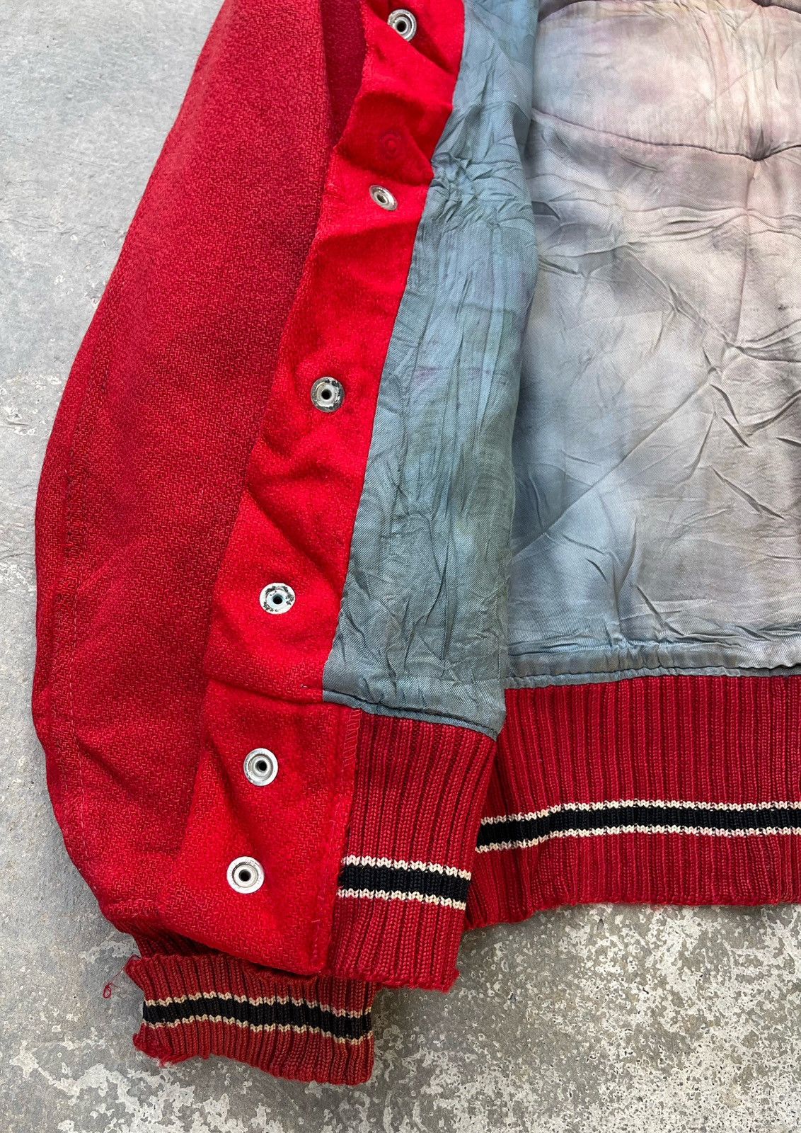 Vintage 🔥VINTAGE 70s BELL HELMETS VARSITY JACKET Size US M / EU 48-50 / 2 - 19 Thumbnail