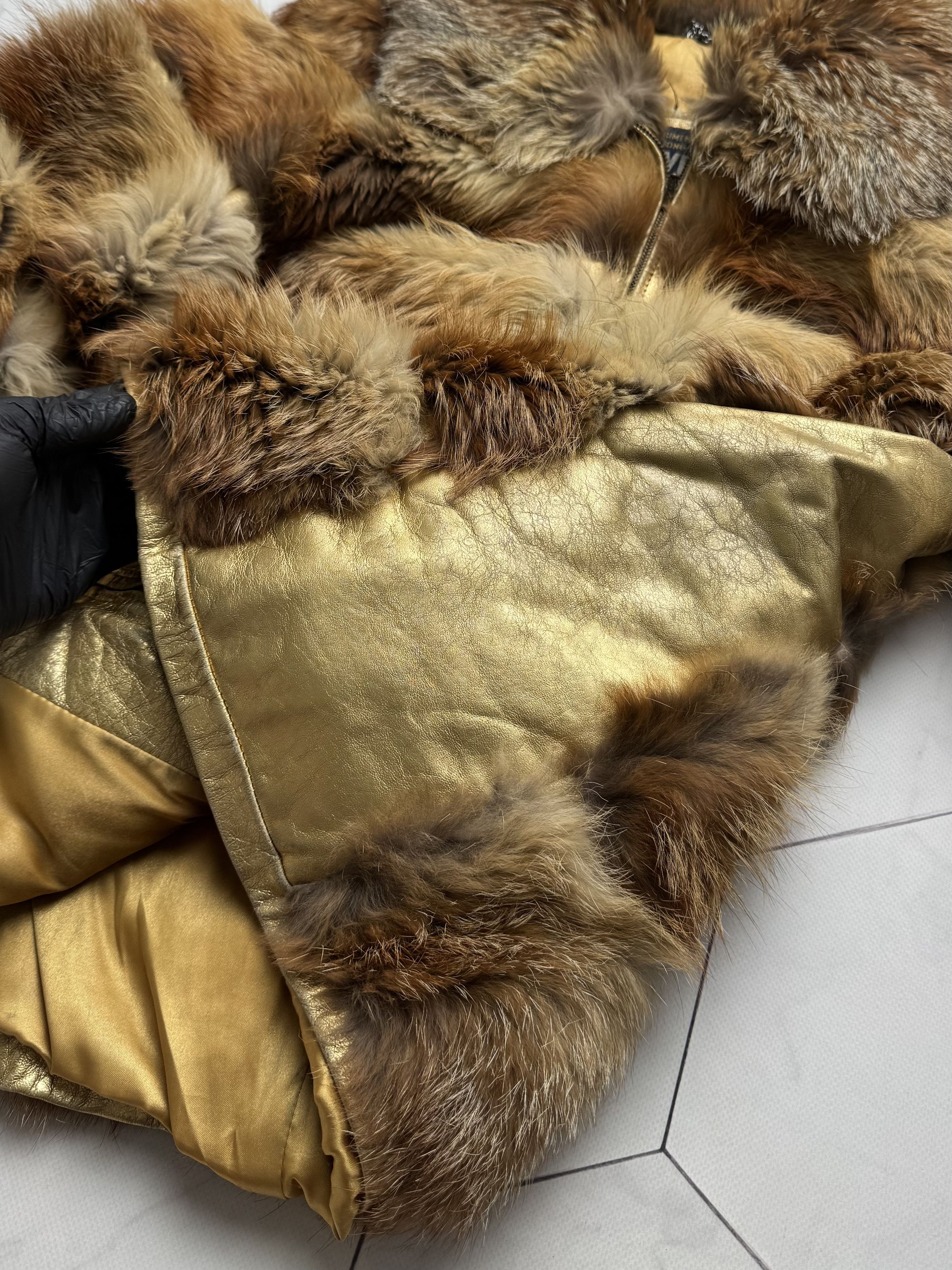 Japanese Brand Vintage Real Fur Hybrid Jacket E2D15 Size XS / US 0-2 / IT 36-38 - 10 Thumbnail